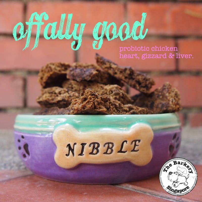 Premium Dehydrated Dog Treats - The Barkery Offally Good, All-Natural & Grain-Free (2 Sizes) | Healthy Snacks for Training, Rewards & Dental Care