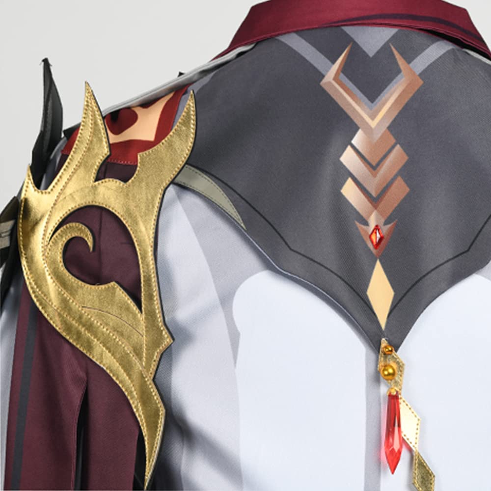 Genshin Impact Tartaglia Childe Cosplay Costume - Official Anime Game Character Halloween Party Outfit | Perfect for Conventions, Cosplay Events & Themed Parties