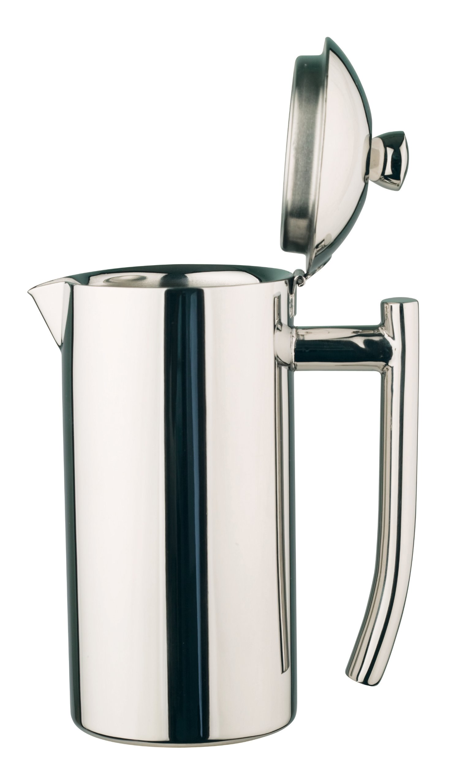 Frieling USA Platinum 41-Oz Double-Wall Insulated Stainless Steel Coffee Carafe - Thermal Beverage Server for Hot & Cold Drinks, Perfect for Home, Office, Camping & Formal Events - Durable Stainless Steel Pitcher