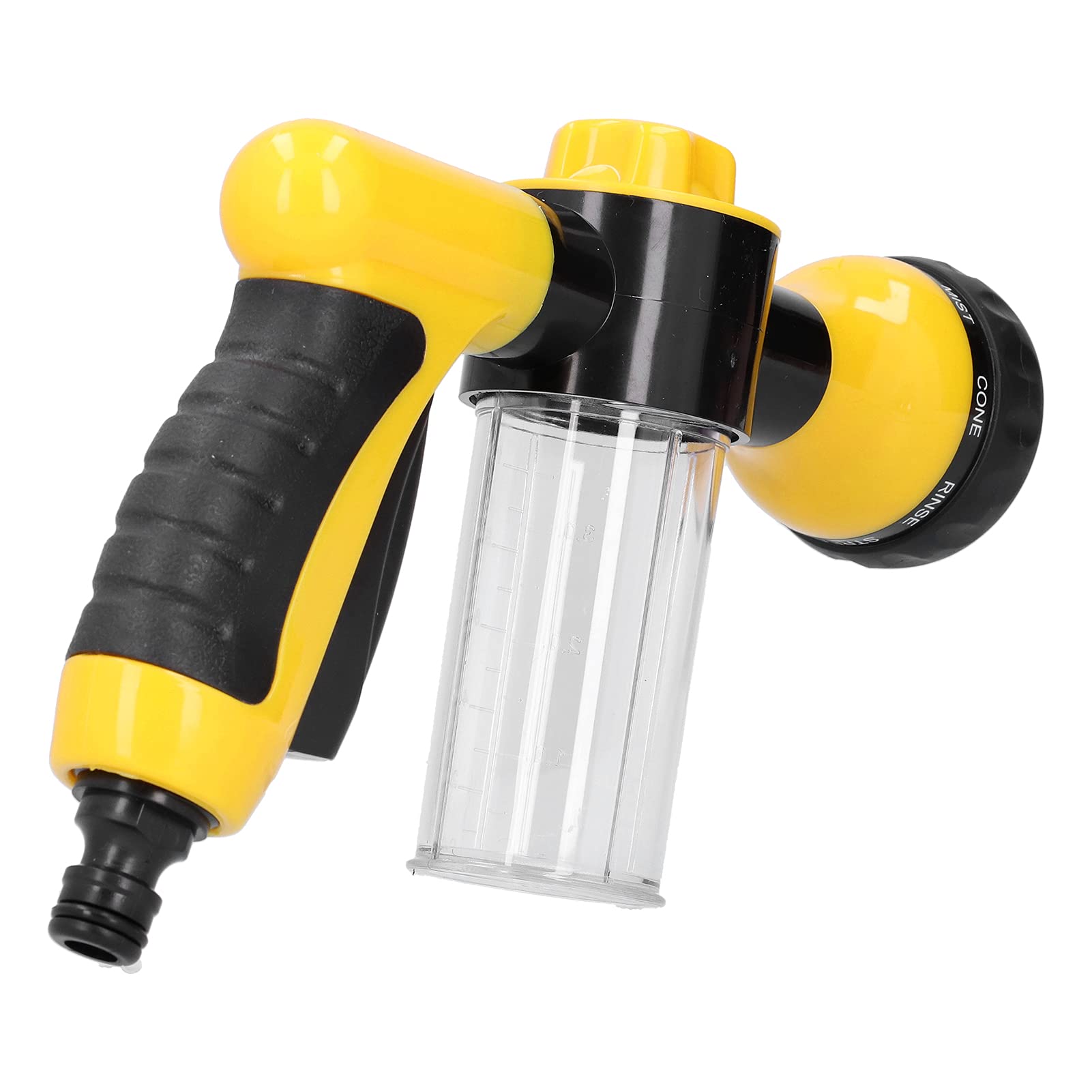**Tbest Foam Water Gun for Car Wash - 8 Adjustable Spray Modes, High Pressure Foam Sprayer for Car, Home & Garden Cleaning (Yellow) - Perfect for Washing Vehicles, Patio Furniture & Outdoor Surfaces**
