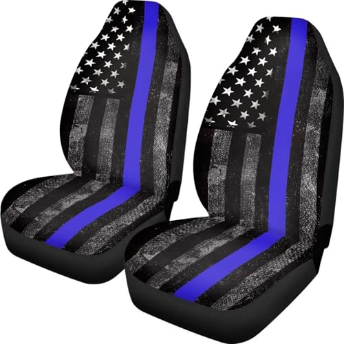 Police in American Flag