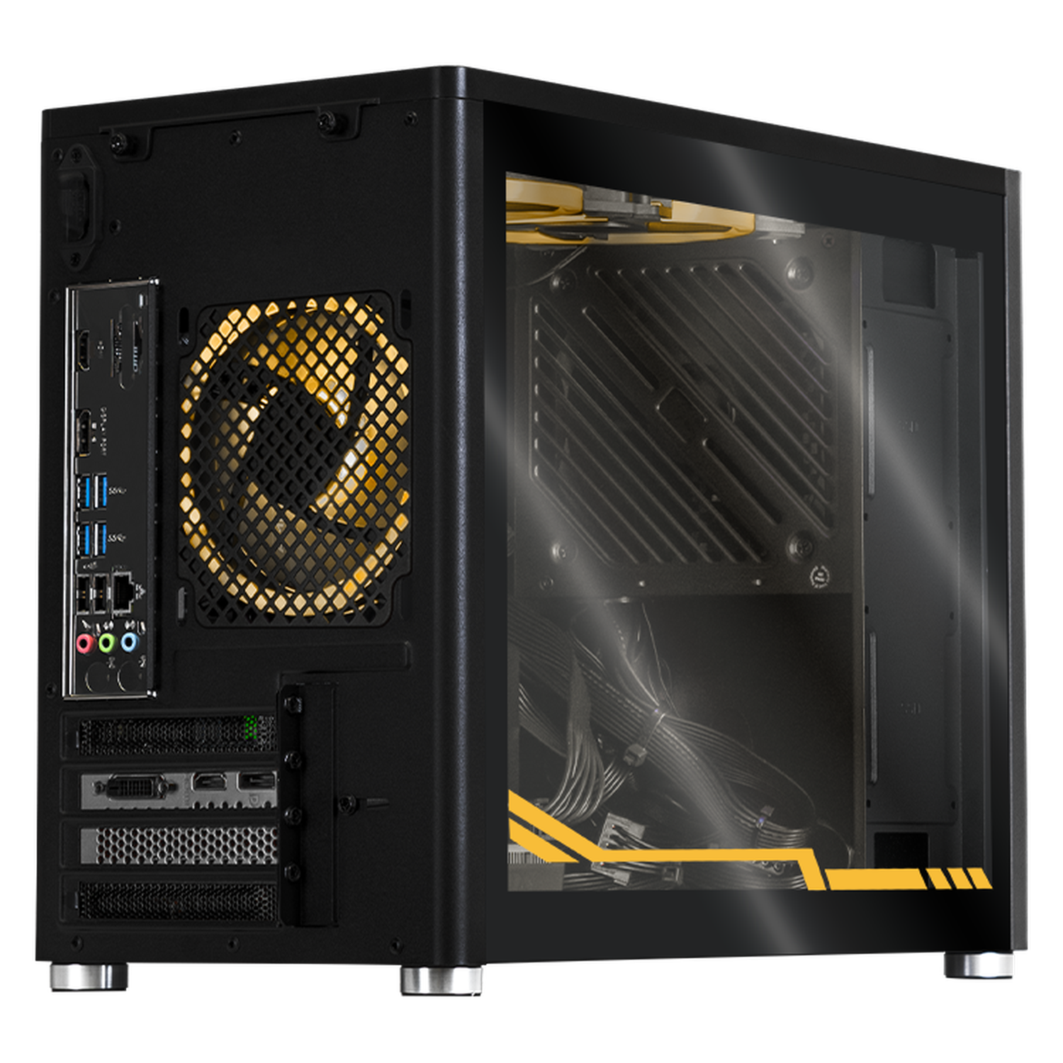 ASUS TUF Gaming PC - AMD Ryzen 5 5500, GTX 1650, 16GB RAM, 500GB SSD + 2TB HDD, WiFi - Perfect for Esports, Streaming & High-Performance Gaming (Eris Grey)