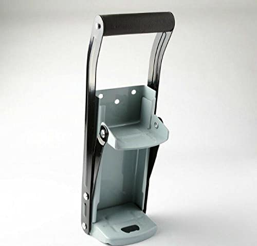 12oz Aluminum Wall Mount Can Crusher with Bottle Opener - Heavy Duty Recycling Tool for Kitchen, Garage & Outdoor - Compact & Efficient for Soda, Beer & Soda Cans