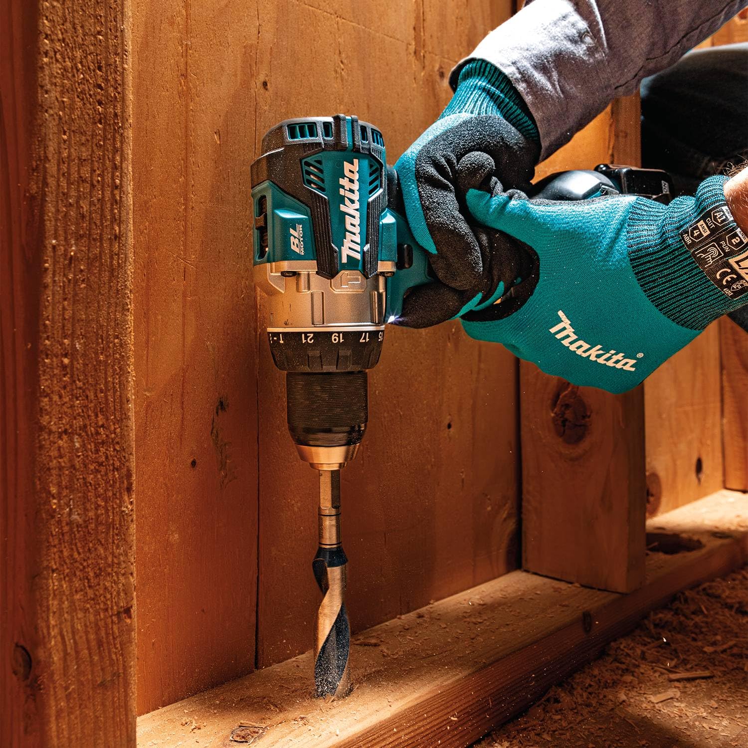 Makita XPH16Z 18V LXT Lithium-Ion Brushless Cordless Hammer Drill Driver - 1/2