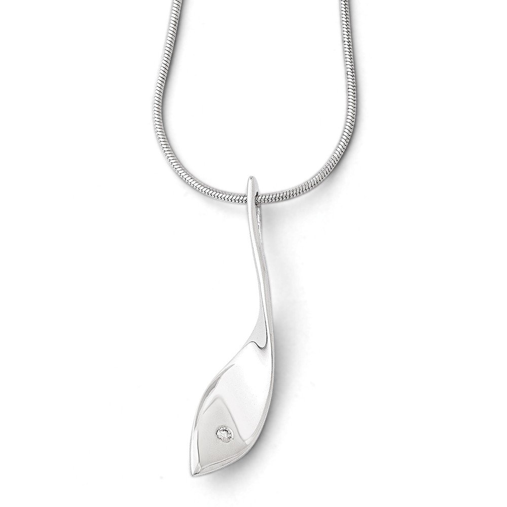 SS White Ice Diamond Necklace for Women - Elegant 14K Gold Plated Cubic Zirconia Pendant - Perfect for Weddings, Anniversaries & Special Occasions
