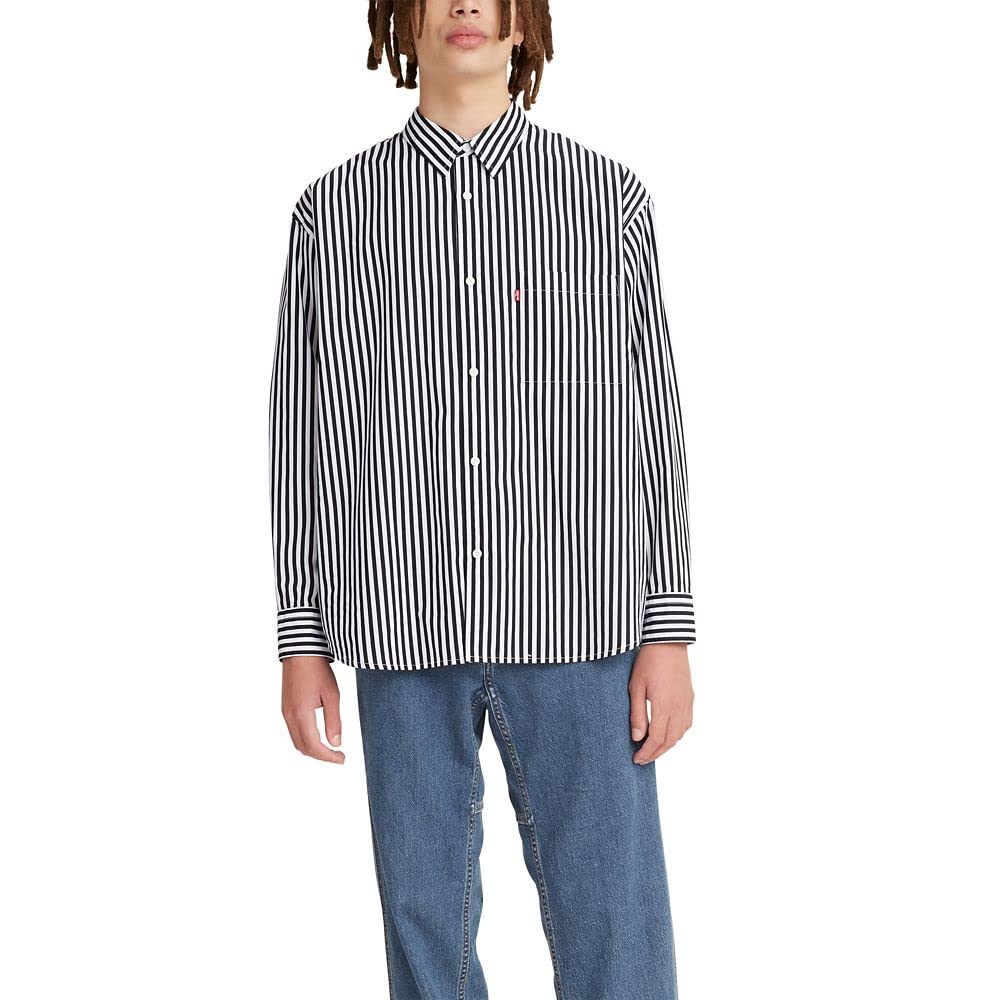 Levi's Men's Relaxed Fit Casual Shirt - Comfortable & Stylish for Everyday Wear, Work, and Outings