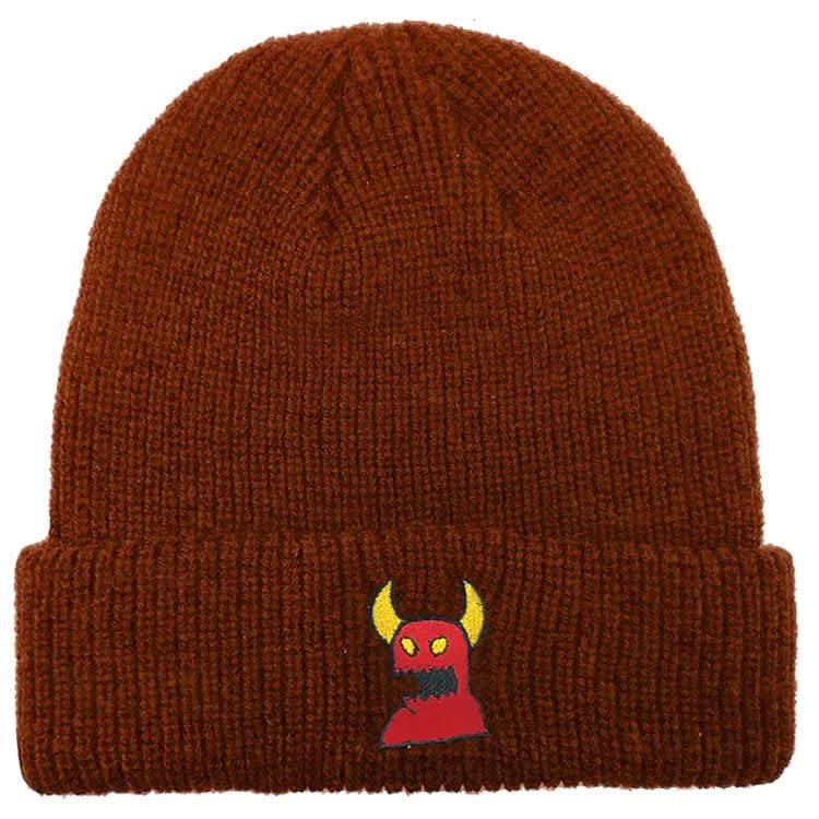 Toy Machine Skateboard Beanie Monster - Warm Winter Skull Cap for Skateboarders & Snowboarders - Perfect for Cold Weather Sports & Street Fashion
