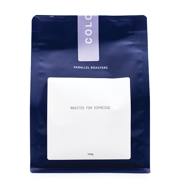 Premium Colombia Espresso Coffee Beans - Medium Roast by Parallel Roasters - Perfect for Home Brewing & Espresso Machines