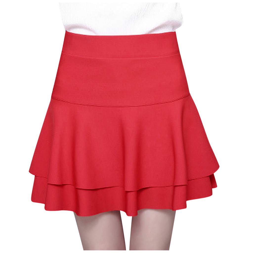 Trendy High Waisted Plaid Pleated Skirts for Teen Girls & Women - Winter Fashion Shorts for School, Party & Casual Wear