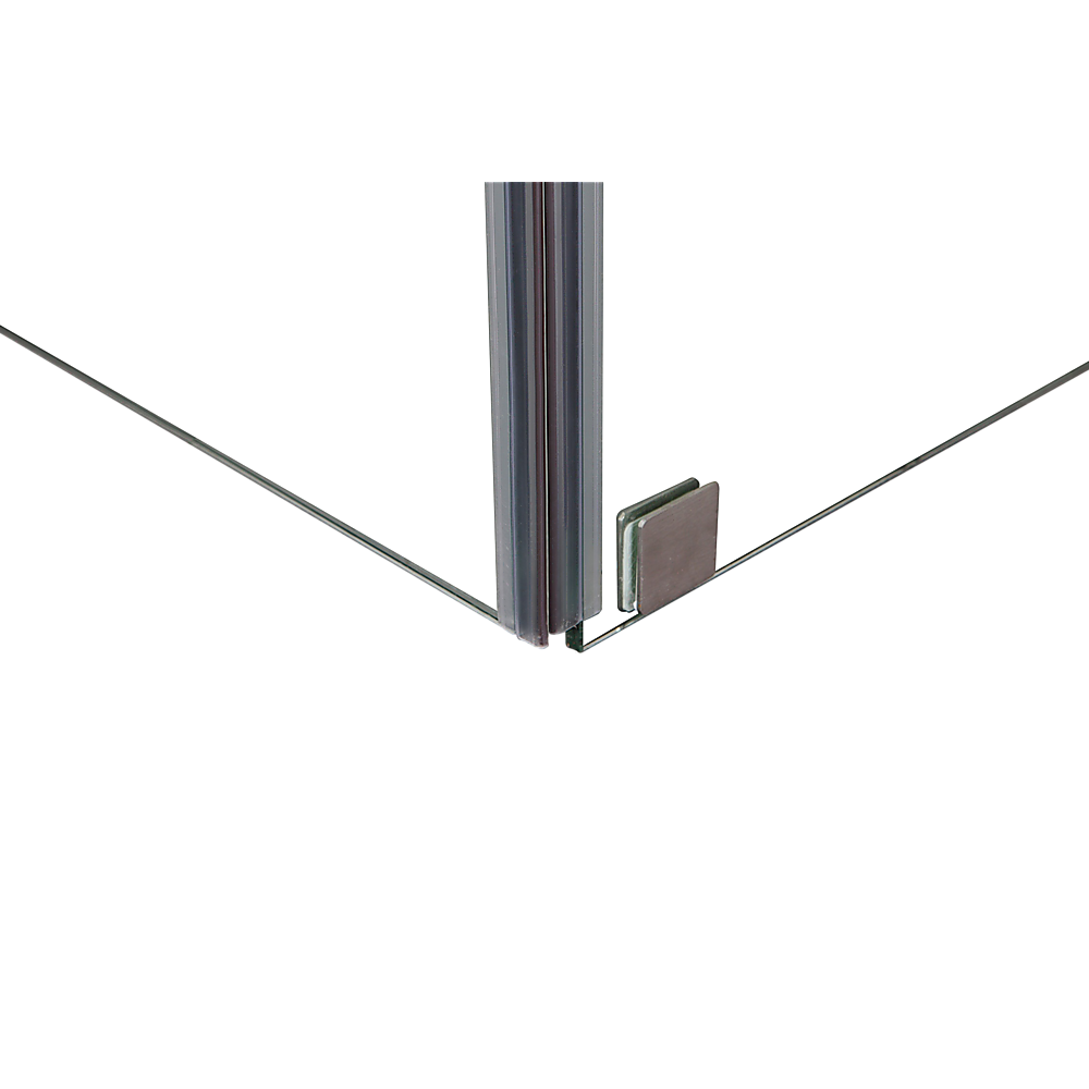10mm Frameless Glass Shower Screen 1000x1000mm - Premium Bathroom Enclosure by Della Francesca for Modern Walk-in Showers and Wet Rooms