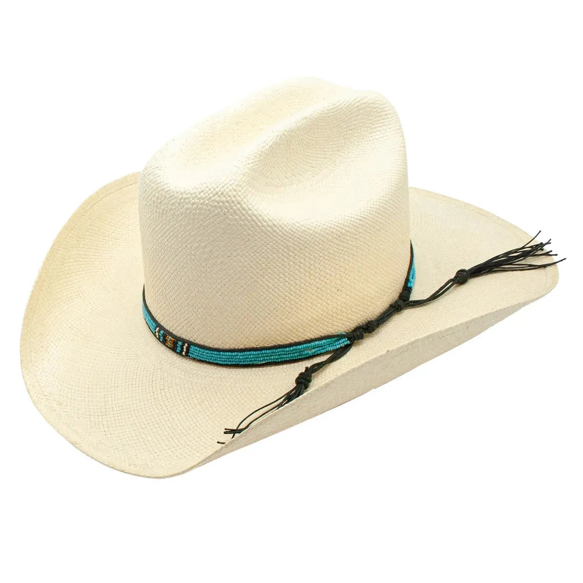 Peter Grimm Colter Genuine Panama Straw Cowboy Hat for Men - Lightweight Summer Sun Hat for Outdoor, Beach, and Country Western Wear