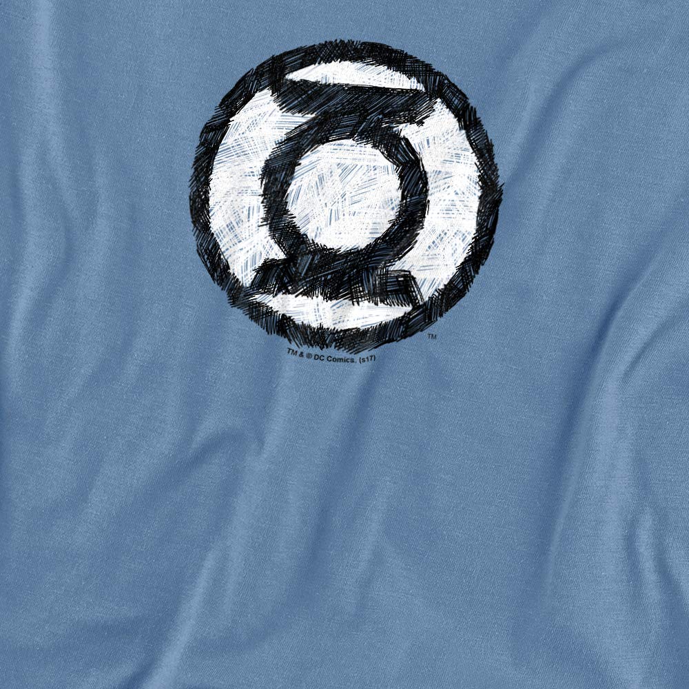 Green Lantern Scribble Logo Women's T-Shirt | DC Comics Graphic Tee | Casual Wear & Superhero Fan Gift