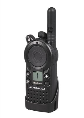 Motorola CLS1110 UHF Walkie Talkies 4-Pack for Outdoor Adventures