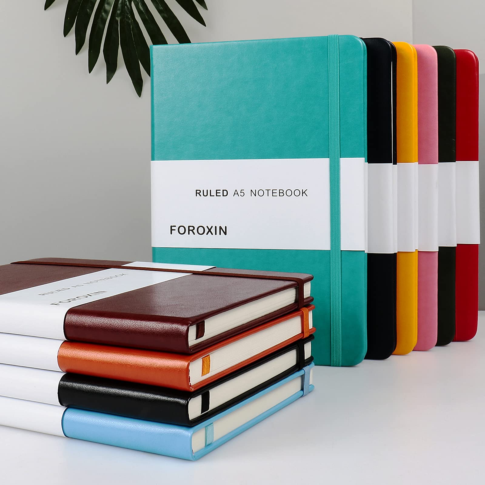 Premium Leather Lined Journal Notebook - 8.3