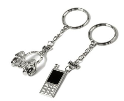 Best Friends Tech Keychains - Durable, Stylish & Customizable Friendship Gifts for Everyday Carry, Backpacks & Tech Accessories