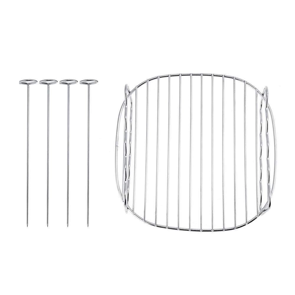 Socobeta Air Fryer Baking Tray & BBQ Rack - Durable Non-Stick Oven Pan for Home Cooking, Outdoor Grilling, and Air Frying - Perfect for Roasting, Baking, and Grilling Meats, Vegetables, and More