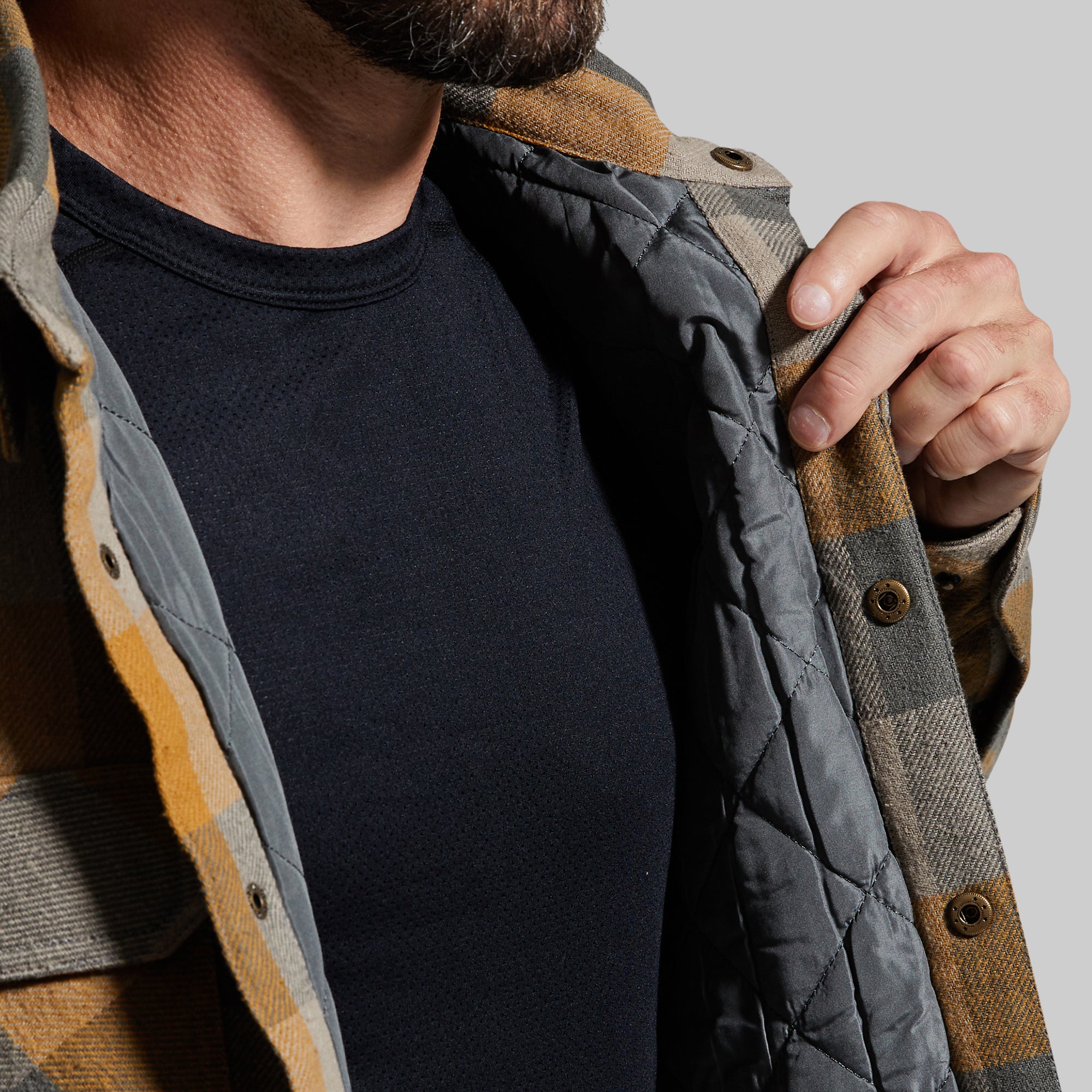 Men's Timber Jacket in Driftwood - Waterproof Outdoor Jacket for Hiking, Camping & Winter Wear - Lightweight Windbreaker with Hood