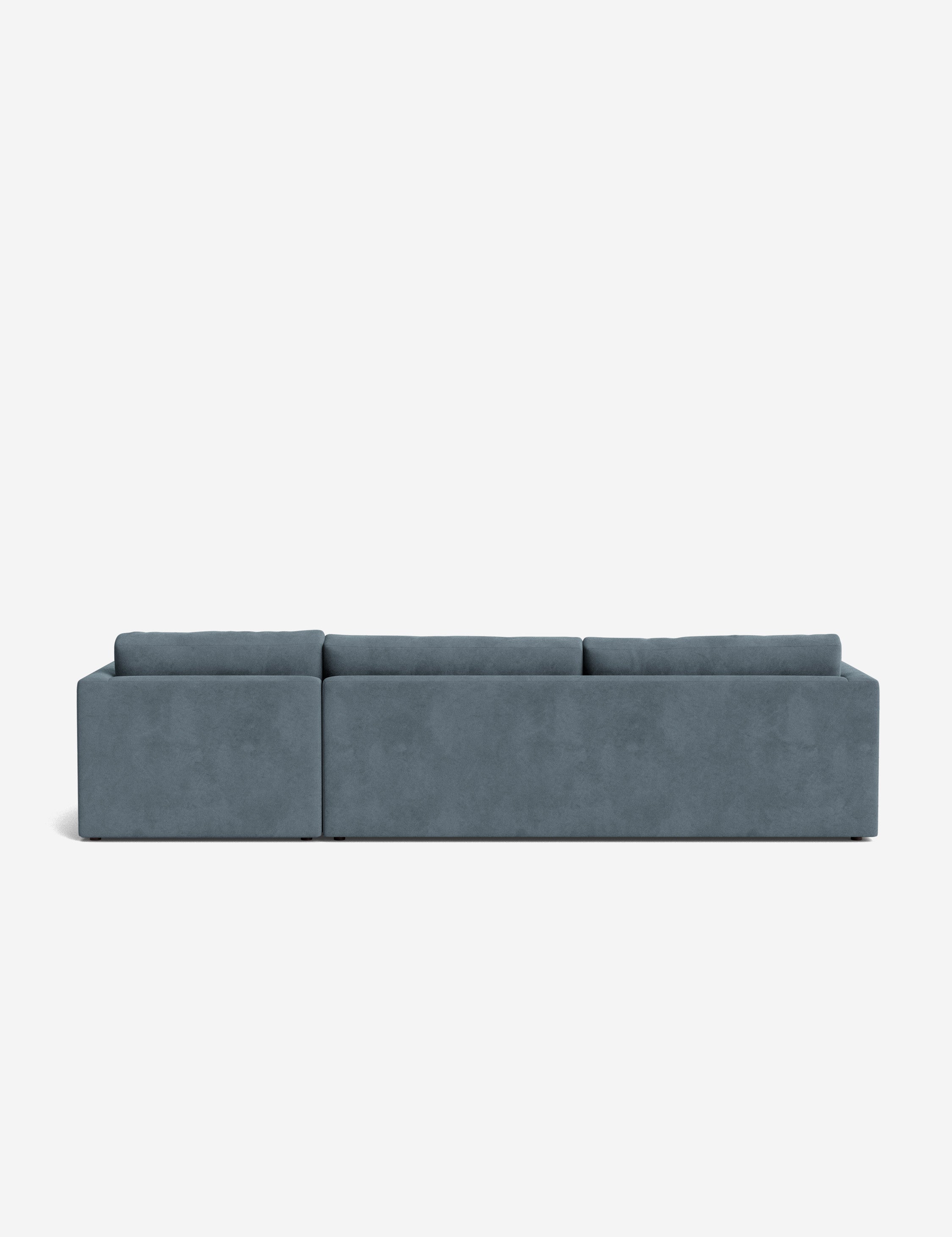 Durham Chaise Sectional Sofa - Modern L-Shaped Couch with Chaise Lounge | Comfortable Fabric Upholstery for Living Room, Family Room & Home Theater