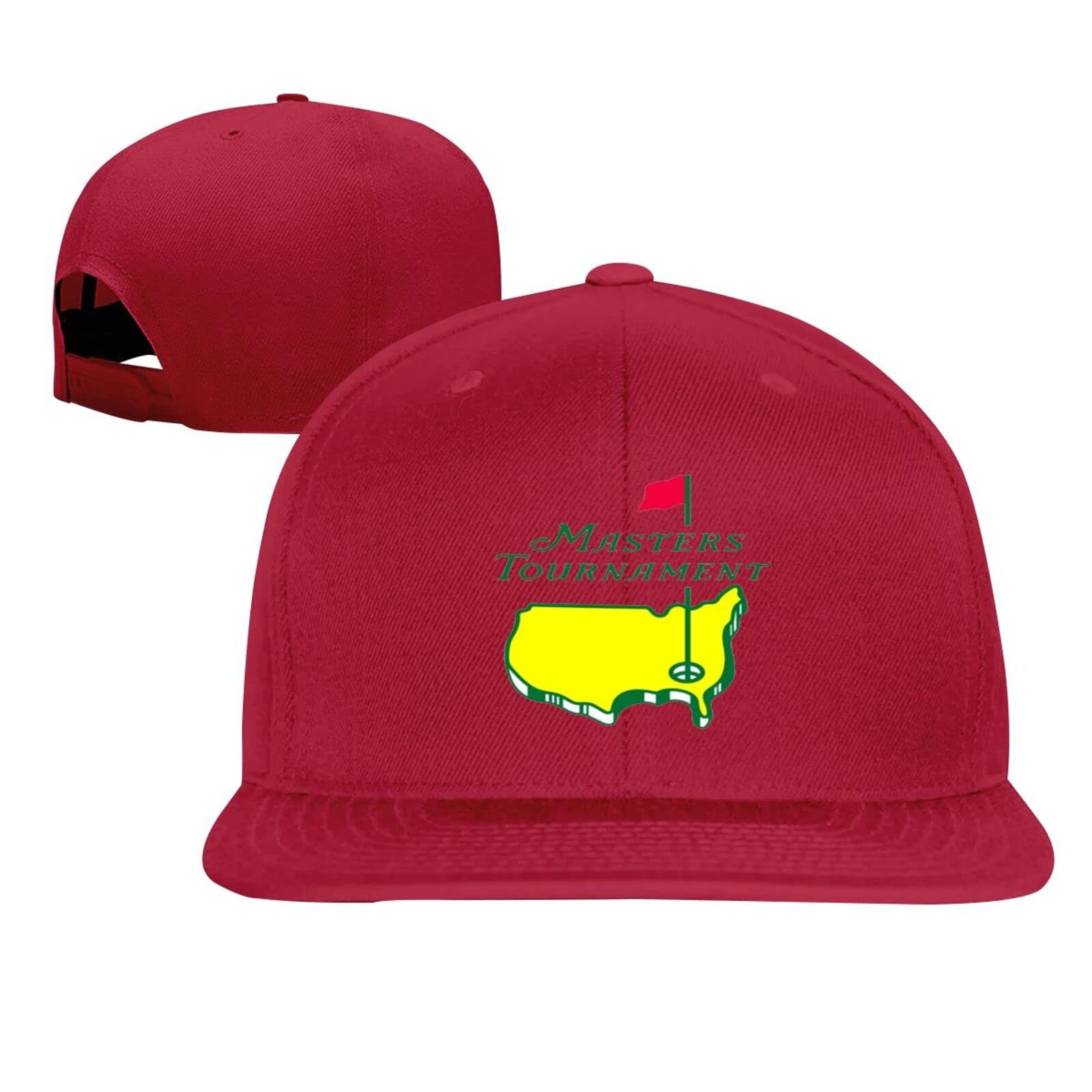 **Augusta National Golf Masters Tournament Unisex Adjustable Baseball Cap - Straight Brim Hat for Men & Women - Perfect for Golf Fans, Outdoor Sports & Casual Wear**