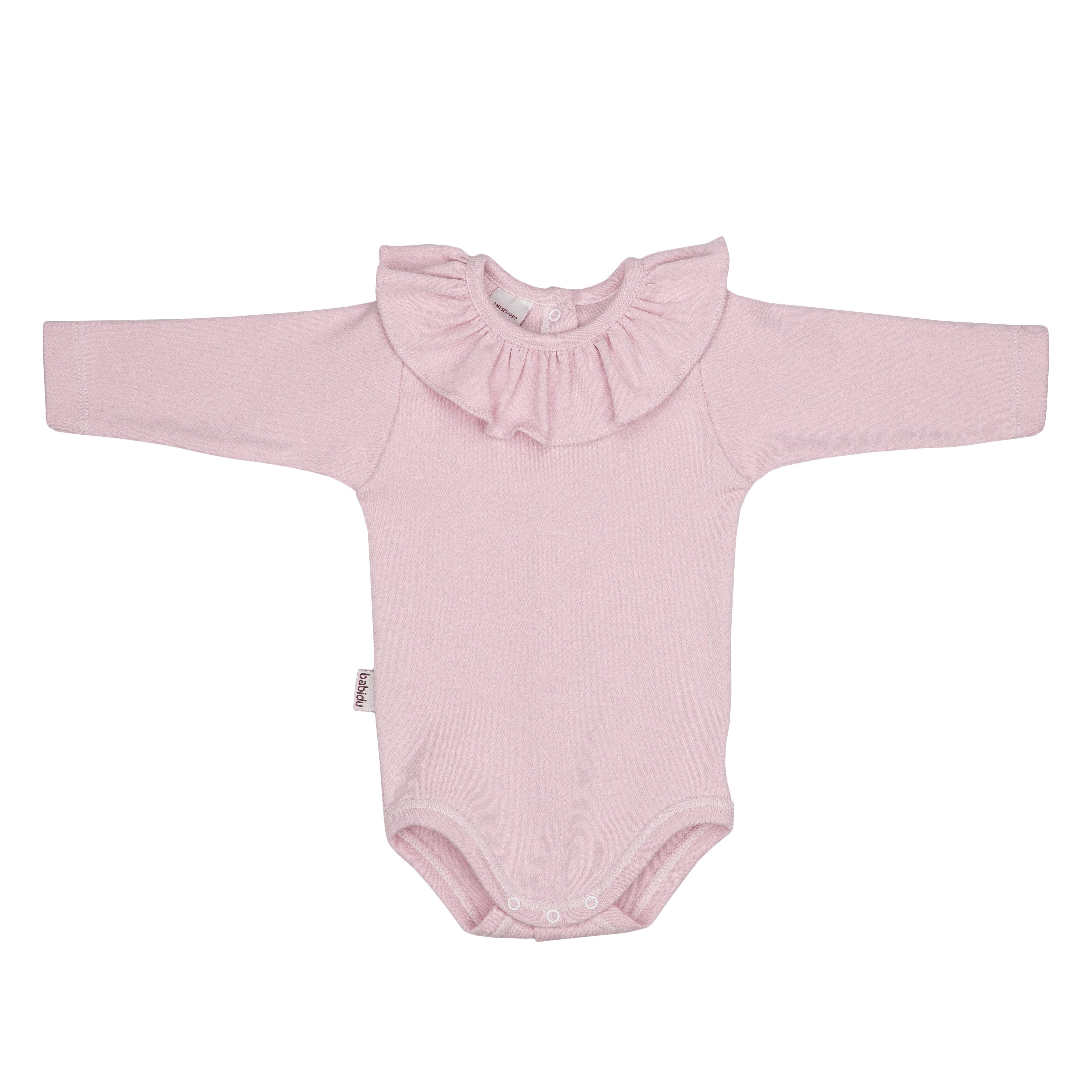 Elegant Long Sleeve Ruffle Collar Bodysuit for Women - Fashionable Layering Piece for Work, Date Night & Special Occasions