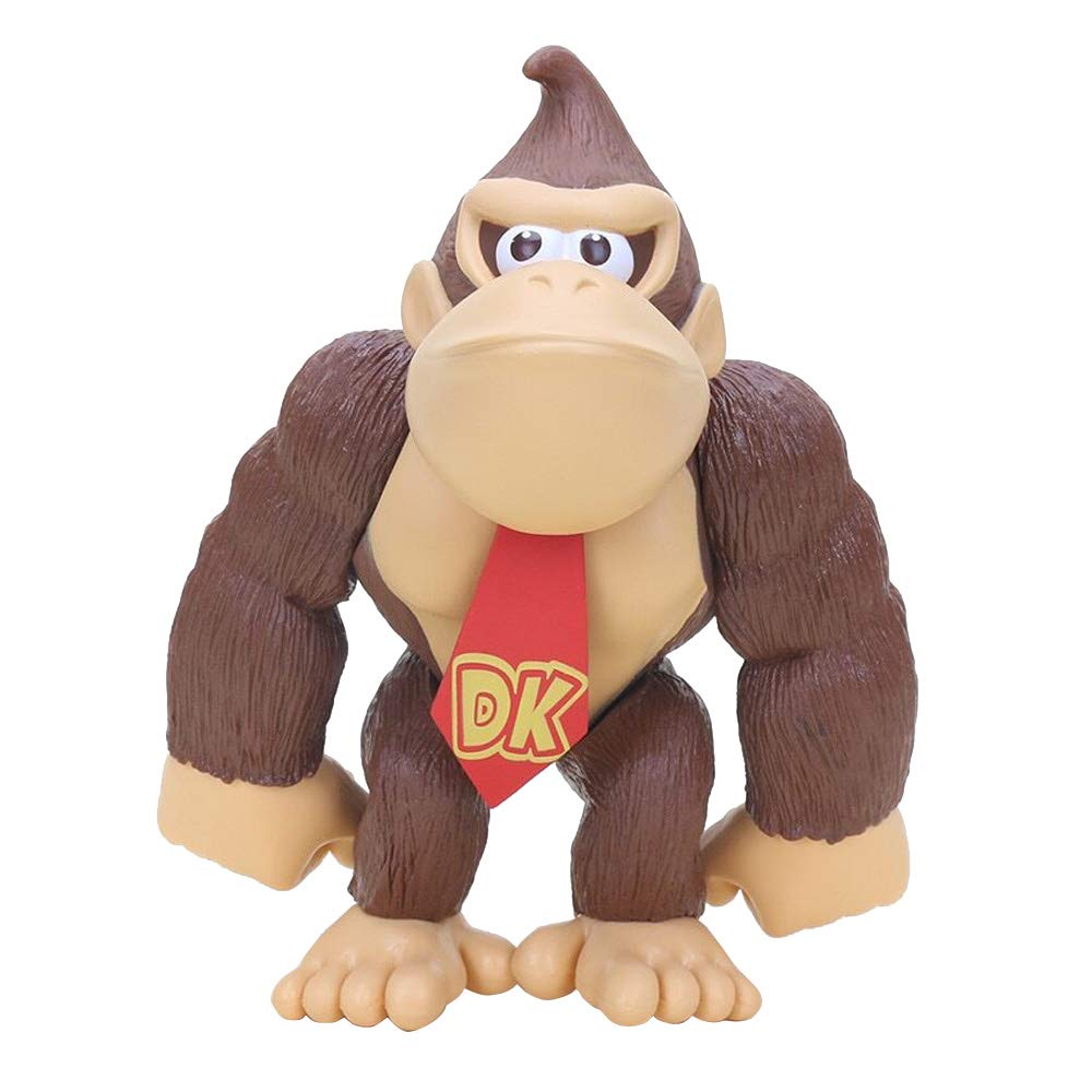 Donkey Kong Super Mario Action Figures Toy 5 Inch - Collectible Video Game Character for Kids & Adults - Perfect for Display, Play & Gift Giving