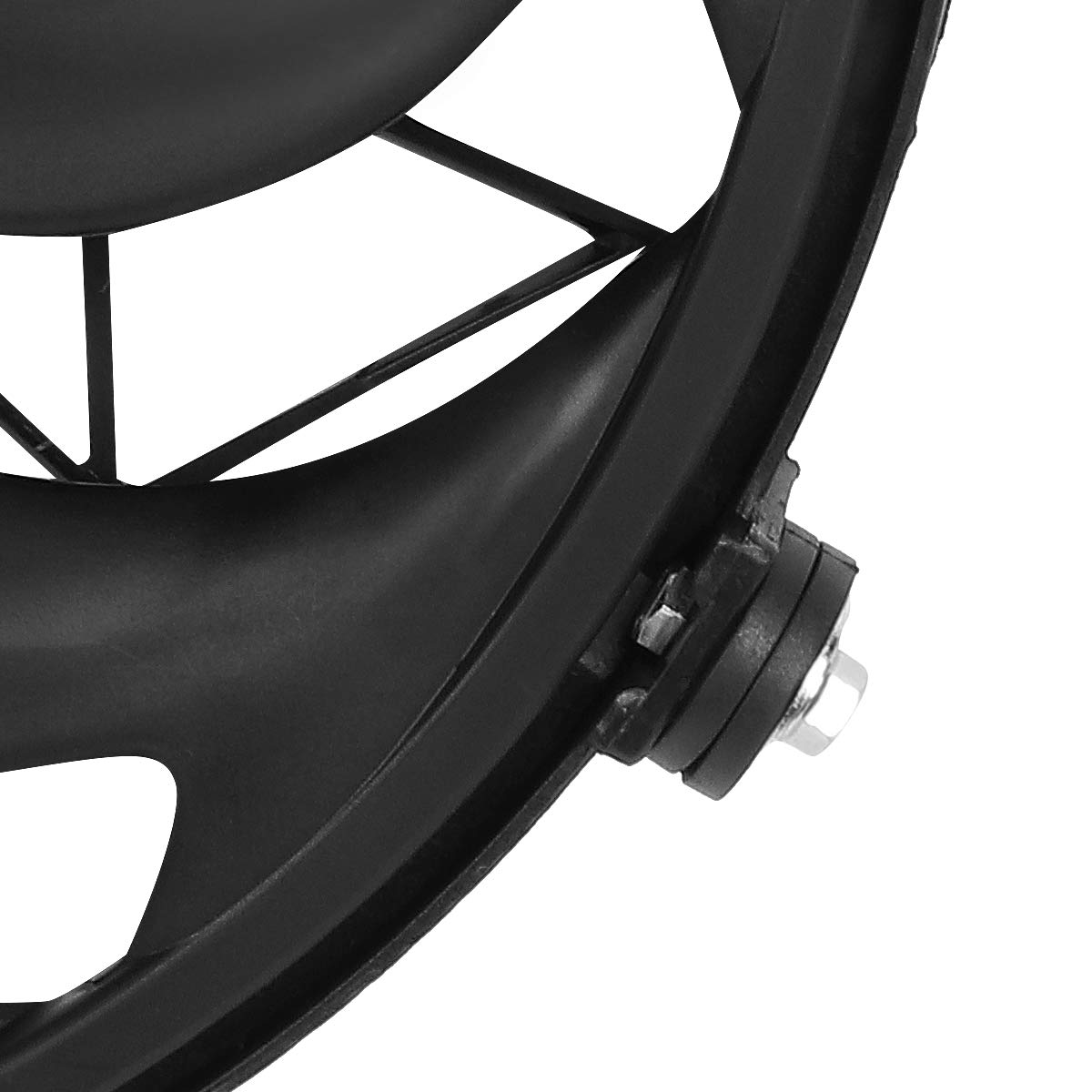 Auto Dynasty BM3113105 OE Style AC Condenser Cooling Fan Assembly for BMW 318i 318is 525i 530i 535i 540i M5 (1994-1997) - Black | Perfect for AC System Repair & Summer Cooling Maintenance