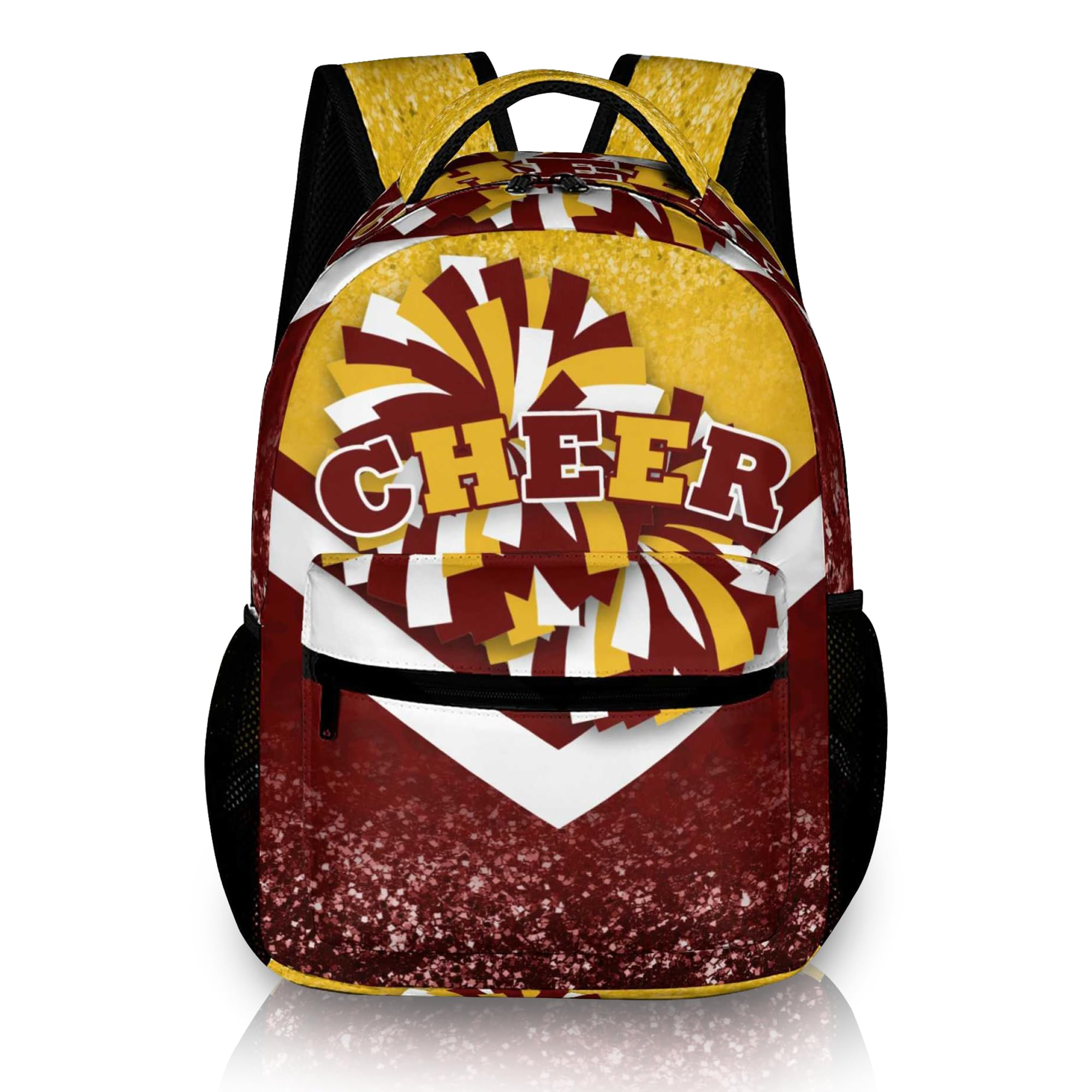 Cheerleader Gifts Backpack 17 Inch - Stylish Cheerleading Backpack for Women & Girls - Perfect Cheer Gifts for Practice, Games & Competitions - Durable 17