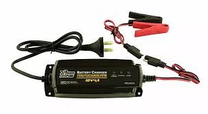 12V 4A 3-Stage Smart Battery Charger - Car, Boat, Motorcycle, RV Battery Maintainer & Trickle Charger - Perfect for Automotive, Marine & Powersport Vehicles