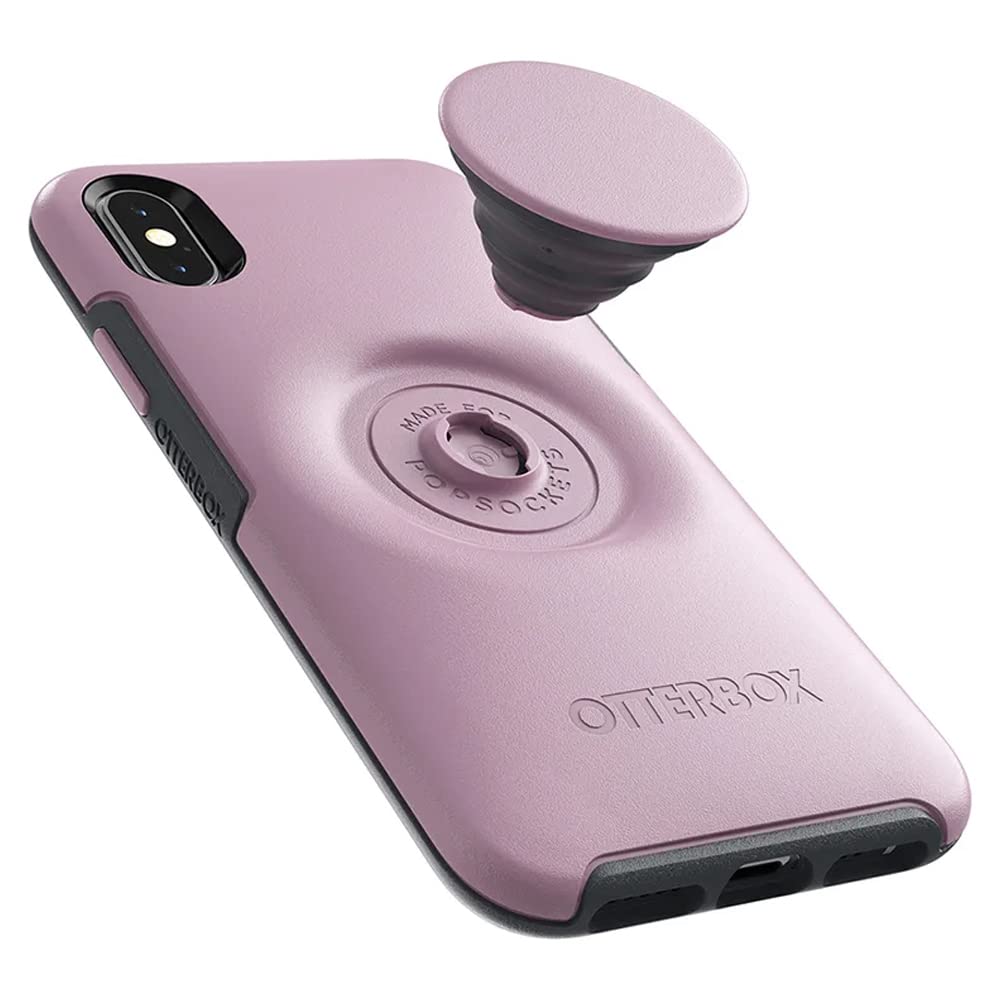 OtterBox Otter + POP Symmetry Series Protective Case for iPhone Xs & iPhone X - MAUVELOUS | Shockproof & Slim Design | Perfect for Everyday Use, Travel & Outdoor Activities
