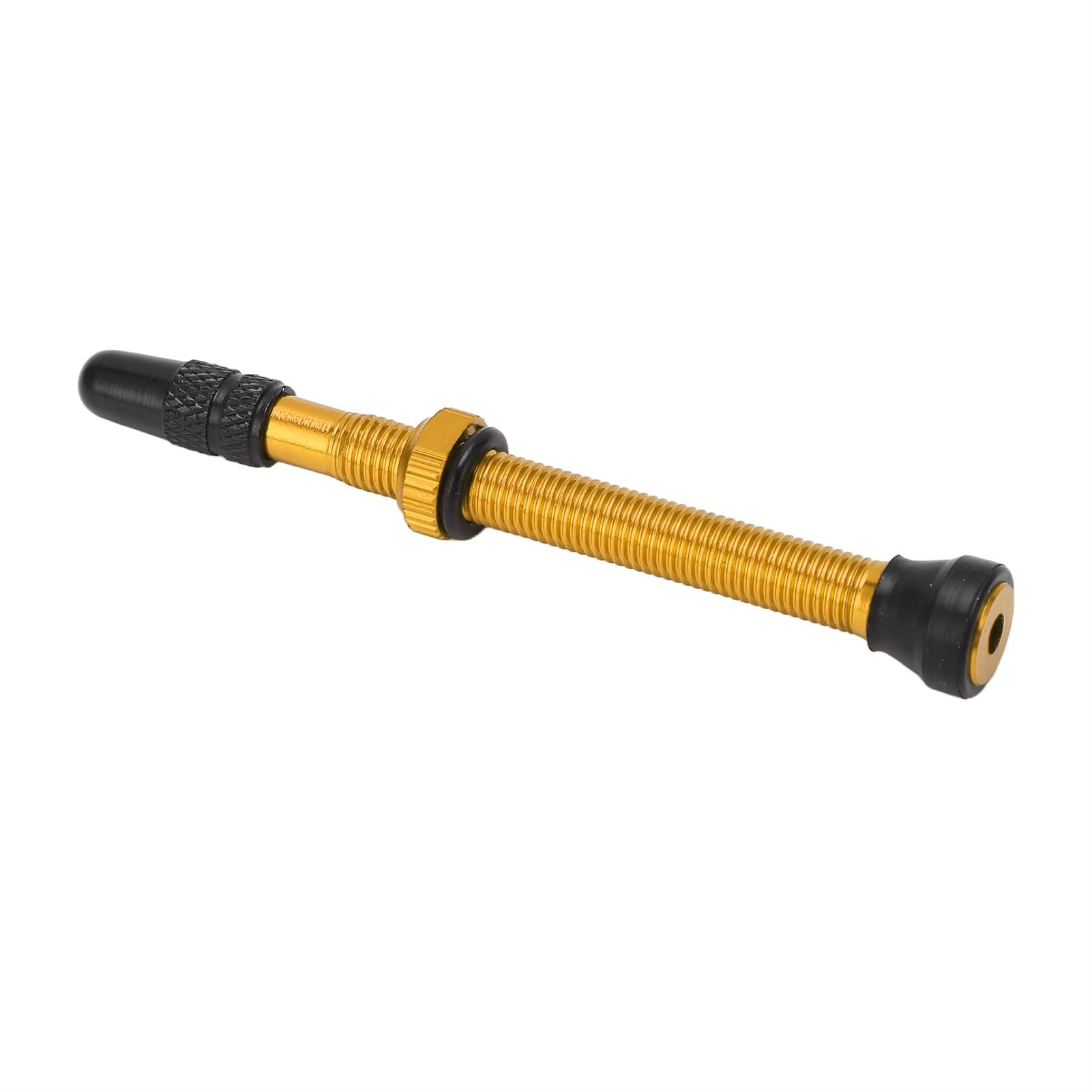 Premium Tubeless Vacuum Valve - Universal Detachable Bonnet Bike Vacuum Nozzle, Durable Aluminum Alloy Rust-Resistant for Road Bikes | Perfect for Tire Maintenance & Cycling Accessories