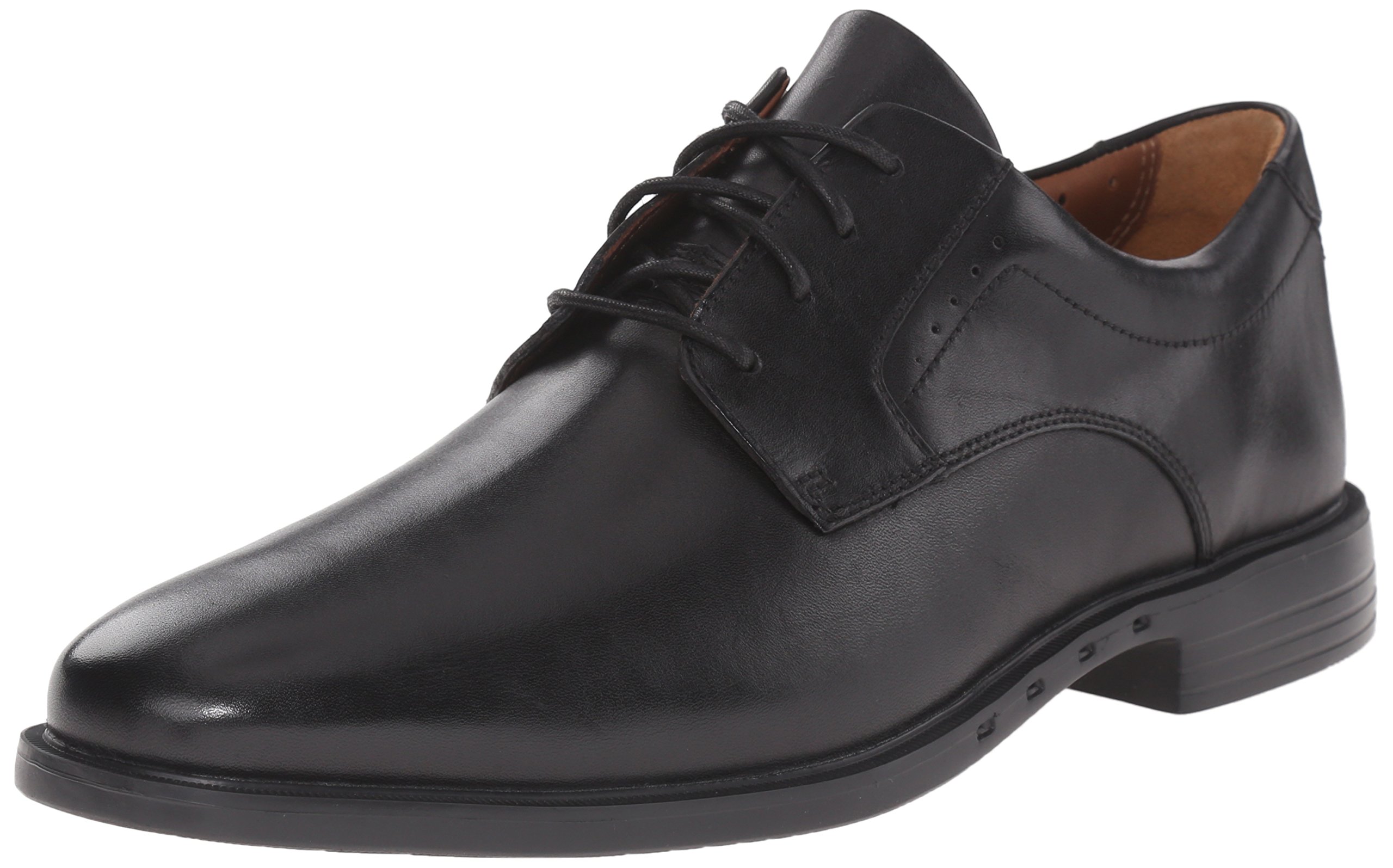Clarks Unbizley Plain Men's Oxford Dress Shoes - Classic Comfort for Business, Office & Formal Occasions