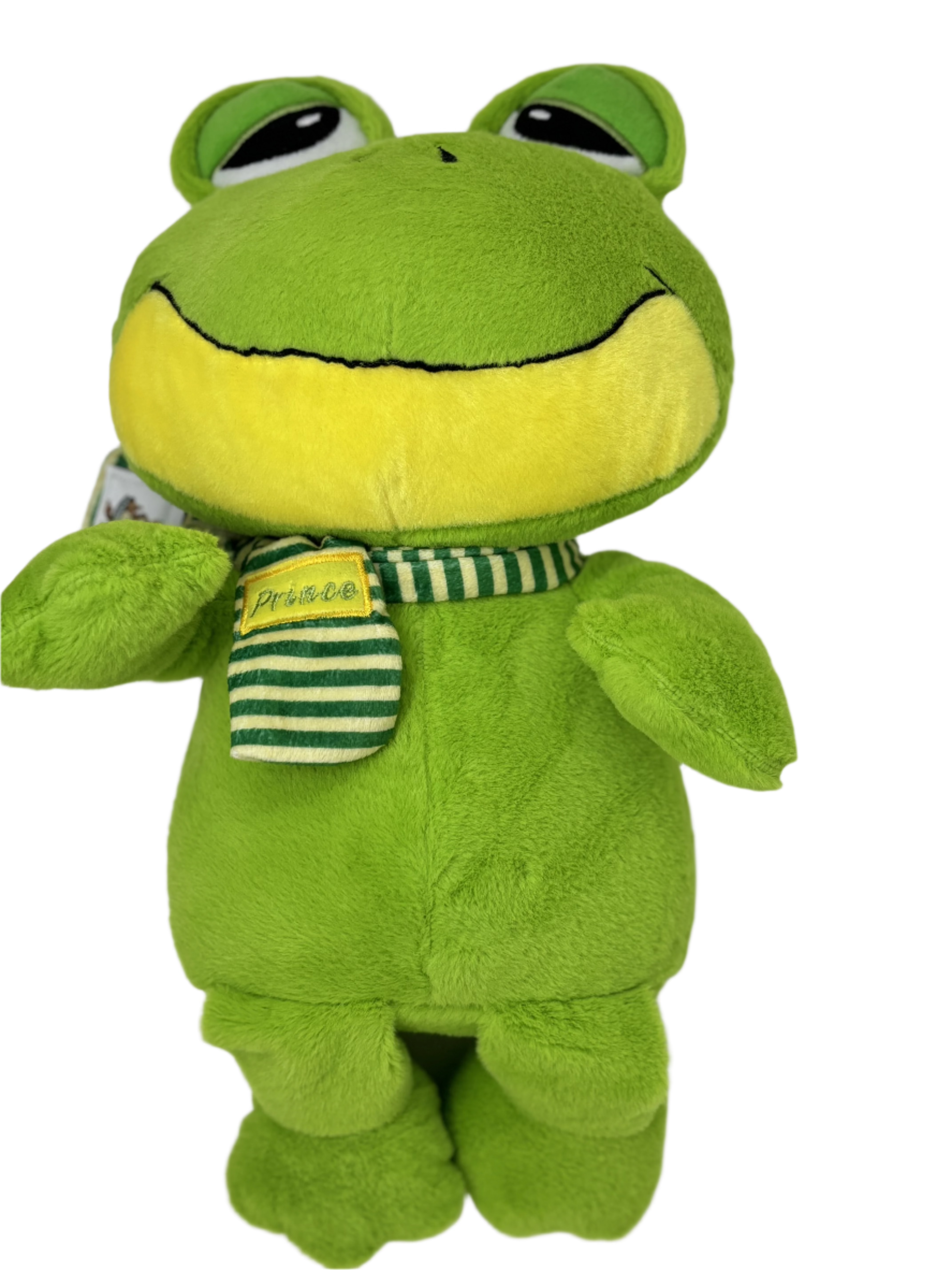 Frog Prince Weighted Stuffed Animal - 2 lbs Plush Toy for Kids | Stress Relief, Sensory Comfort & Cuddling Companion
