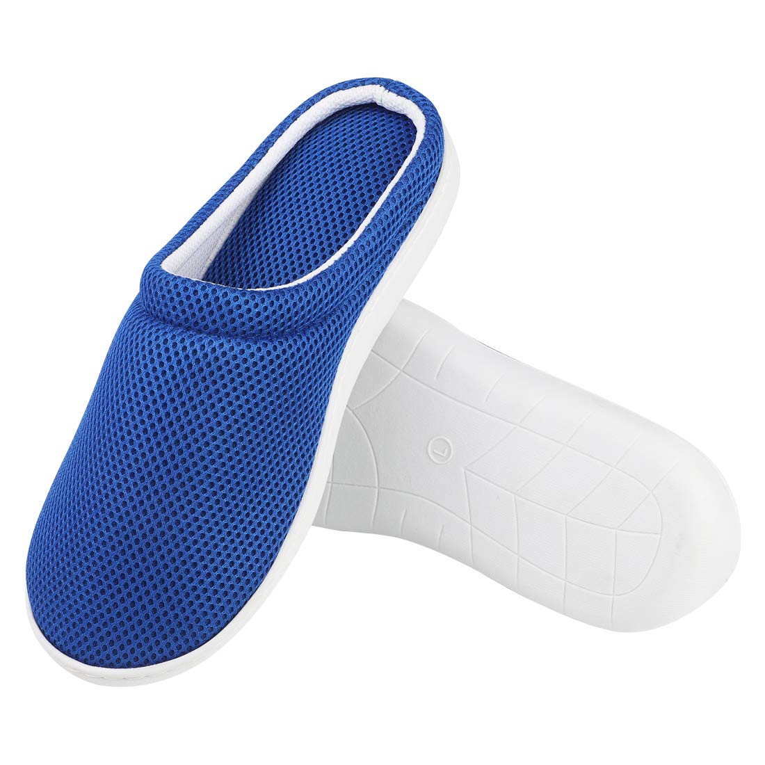 Breathable Anti-Slip House Slippers for Women & Men - Indoor/Outdoor Comfortable Slip-On Shoes - Perfect for Home, Garden, and Quick Errands