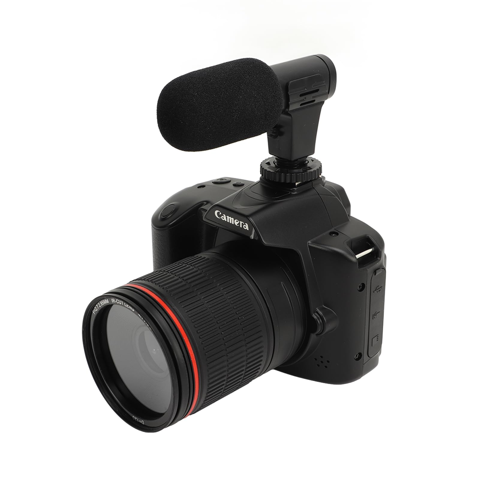 Fockety 4K 64MP Digital Camera for Photography & Vlogging - WiFi YouTube Travel Camera with 16X Zoom, Wide-Angle Lens, Macro Lens, HD Night Vision & 4800mAh Battery - Perfect for Travel Vlogging, YouTube Content Creation & Night Photography