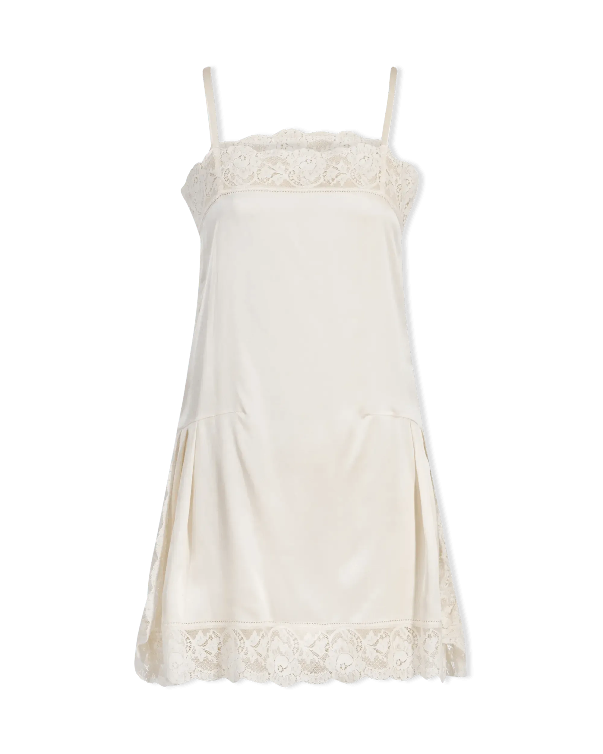 Elegant Lace Detailed Slip Dress for Women - Sexy Lingerie Nightwear & Evening Party Wear - Perfect for Date Nights, Weddings and Special Occasions