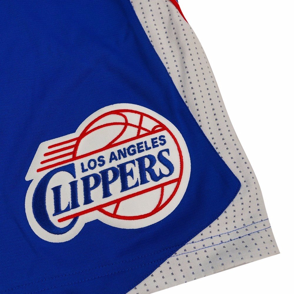 Adidas Los Angeles Clippers NBA Authentic On-Court Climacool Game Shorts for Men - Blue Basketball Shorts for Training, Gym & Casual Wear