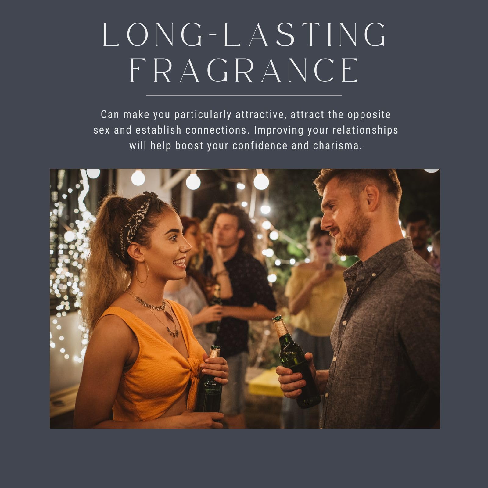 VYG Cologne for Men - Seductive & Long-Lasting Fragrance | Premium Men's Cologne (1.7 oz) | Perfect for Date Night, Office & Special Occasions