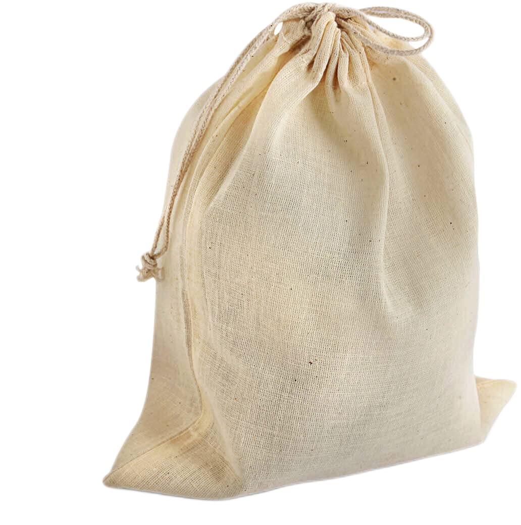 Oreayu 12 Pack Cotton Drawstring Potli Bags - Reusable Kitchen Storage Bags, Eco-Friendly Non-Plastic Spice & Masala Pouches (7x5 Inches, White) - Perfect for Organizing Spices, Tea, Herbs & Small Items