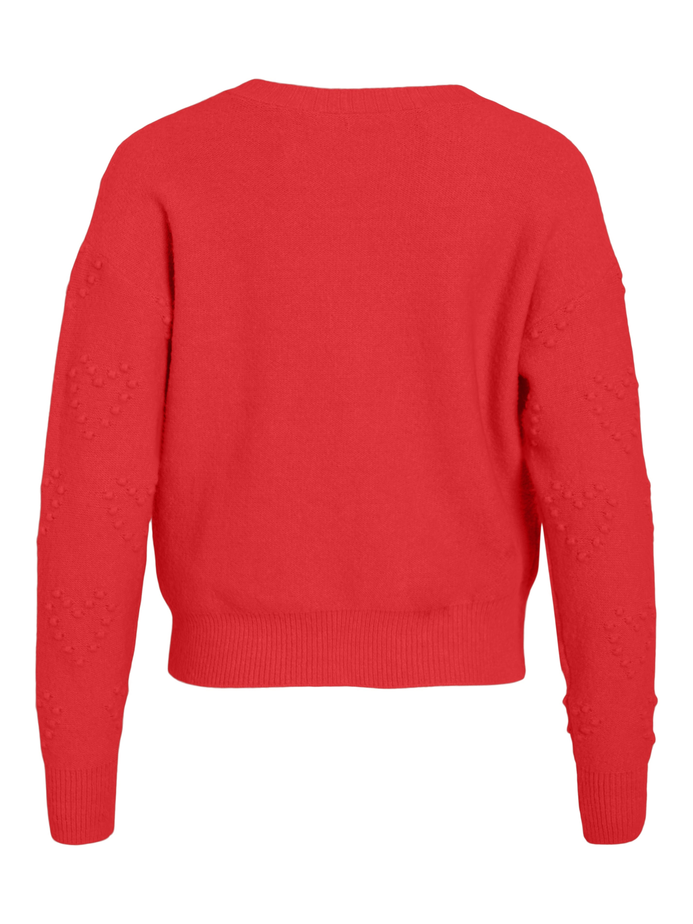 Hailey Knit Cardigan for Women - Soft Cozy Open Front Sweater (Poppy Red) | Perfect for Fall Layering, Office Wear & Casual Outfits