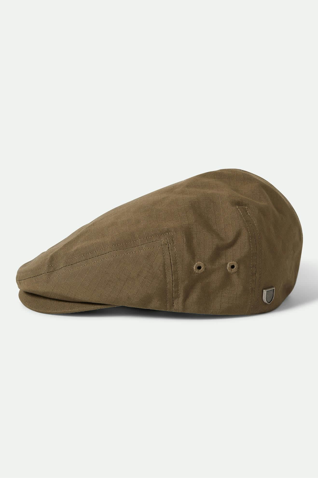 Stylish Hooligan Lightweight Flat Cap - Ivy Green Ripstop Fabric for Men | Perfect for Outdoor Activities, Casual Wear & Fashion Accessories