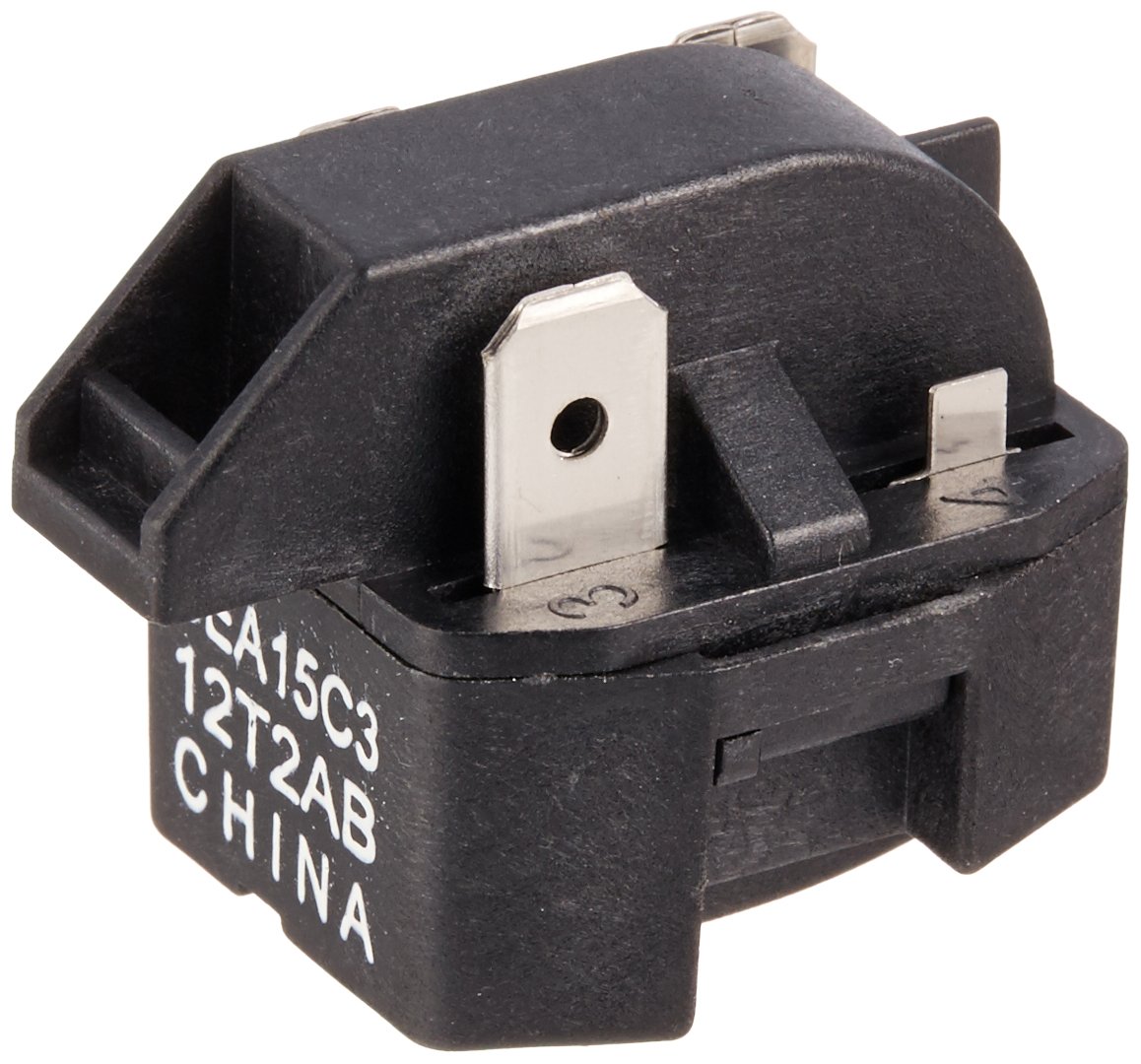 GE WR07X10057 Refrigerator Start Relay Replacement Part - Compatible with GE, Hotpoint, RCA Refrigerators - Perfect for DIY Repair & Home Appliance Maintenance