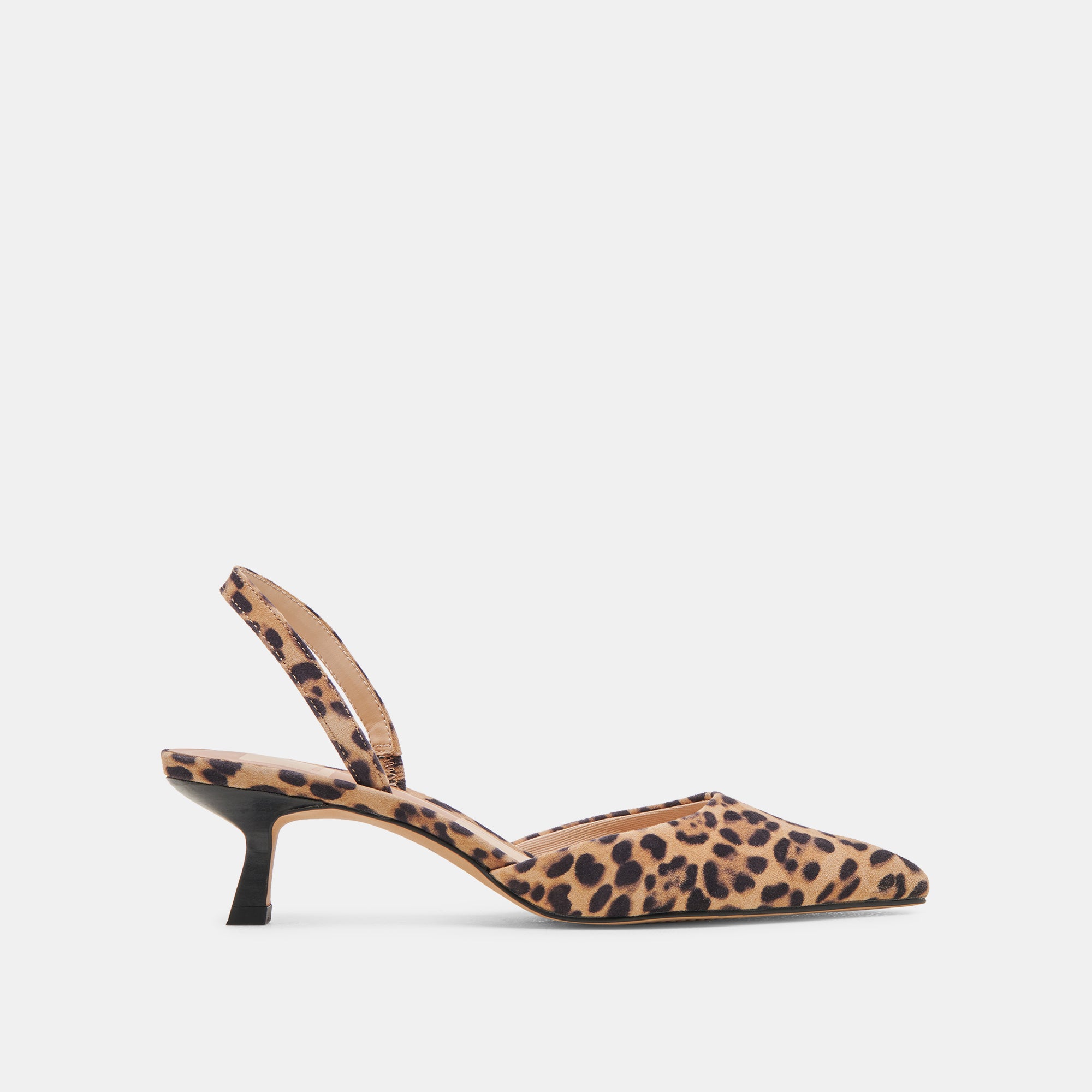 CORSA High Heels for Women - DK Leopard Print Suede Pumps - Elegant Pointed Toe Stiletto Heels for Party, Wedding & Evening Events
