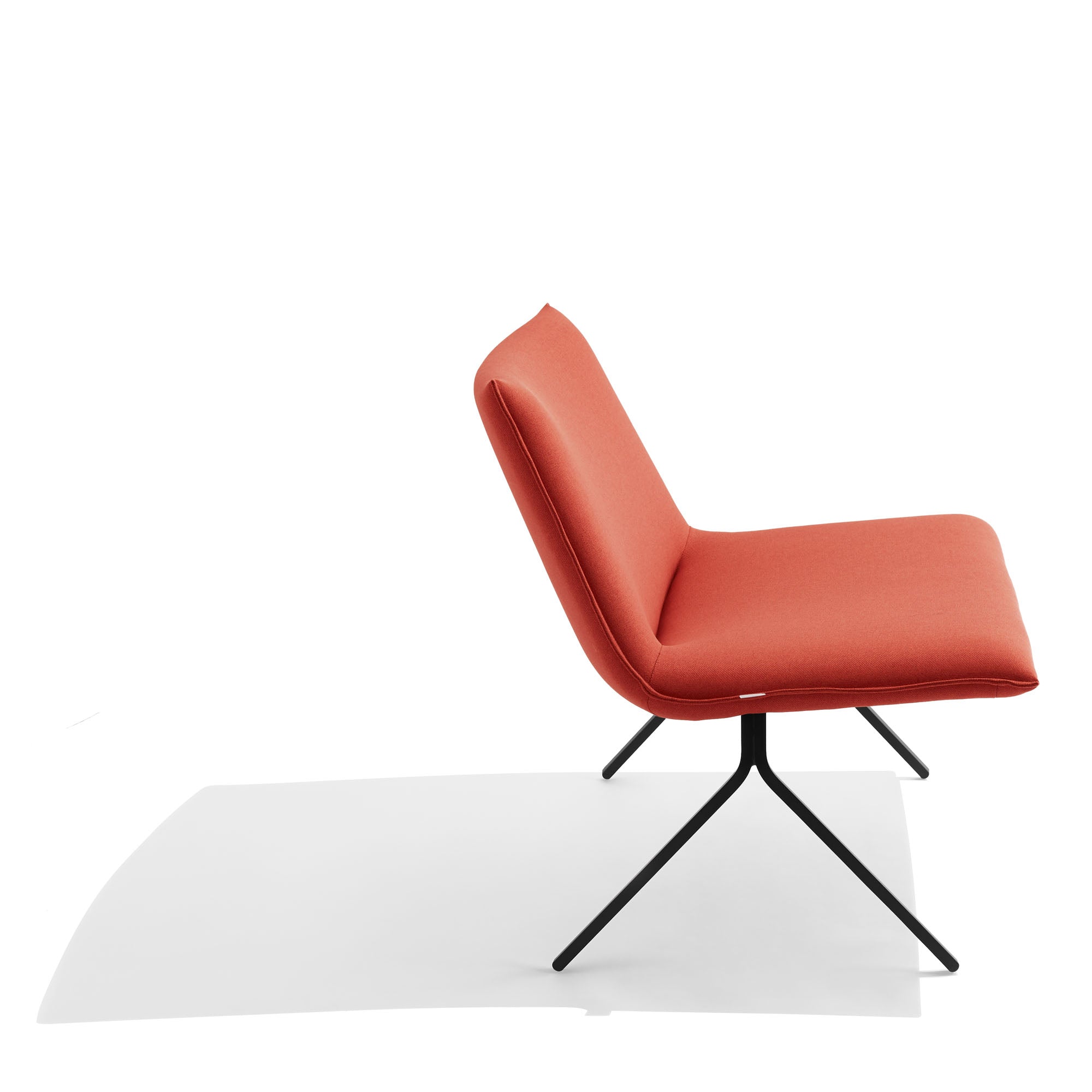 Meredith Lounge Chair - Modern Accent Chair for Living Room, Bedroom & Office - Comfortable Upholstered Armchair with Sturdy Wooden Legs - Perfect for Relaxing, Reading & Lounging