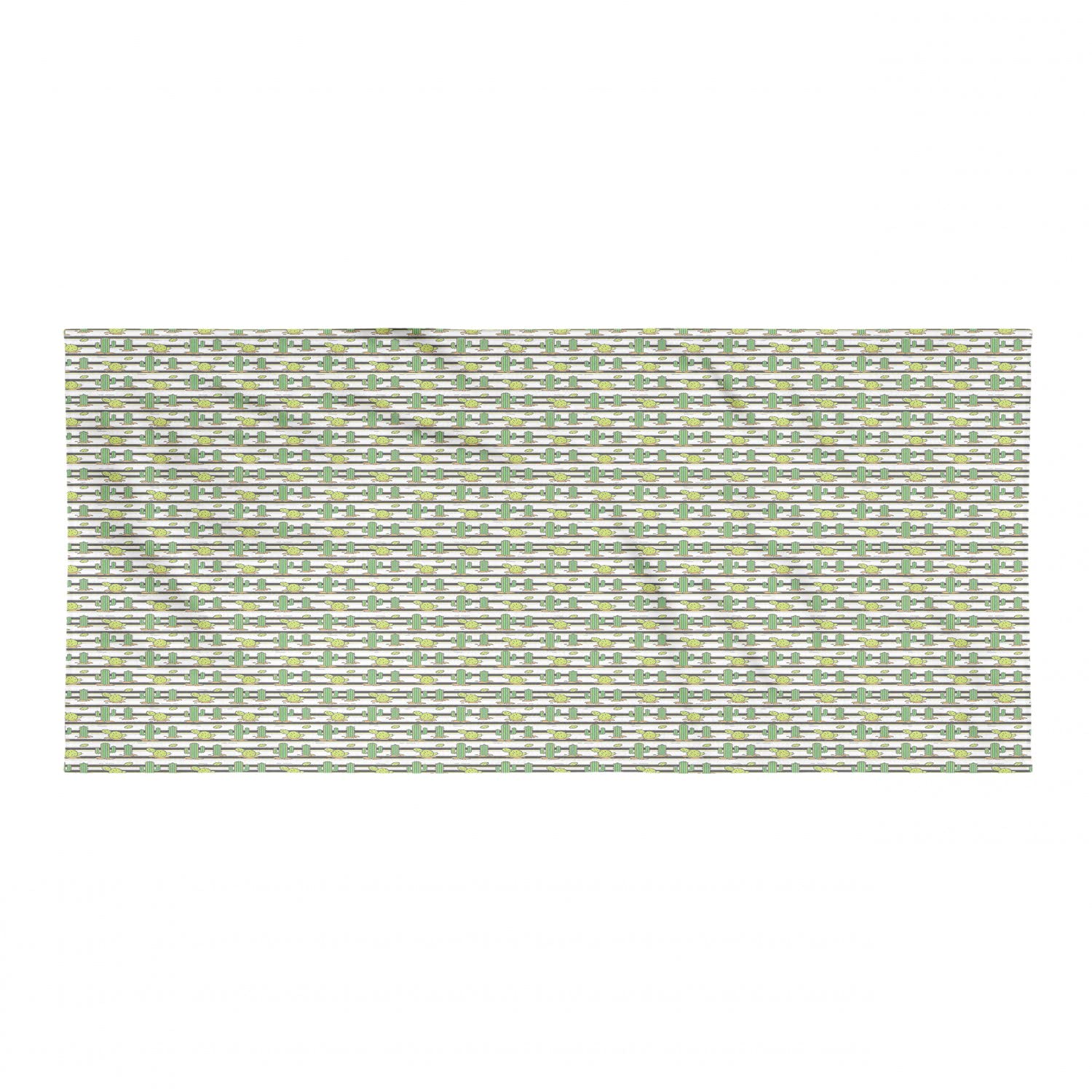 Ambesonne Quick Dry Cactus Backpacking Towel - Soft Absorbent Microfiber Travel Towel with Saguaro Cartoon Striped Pattern for Camping, Hiking, Beach & Gym - Compact Lightweight (Olive Green & Apricot)