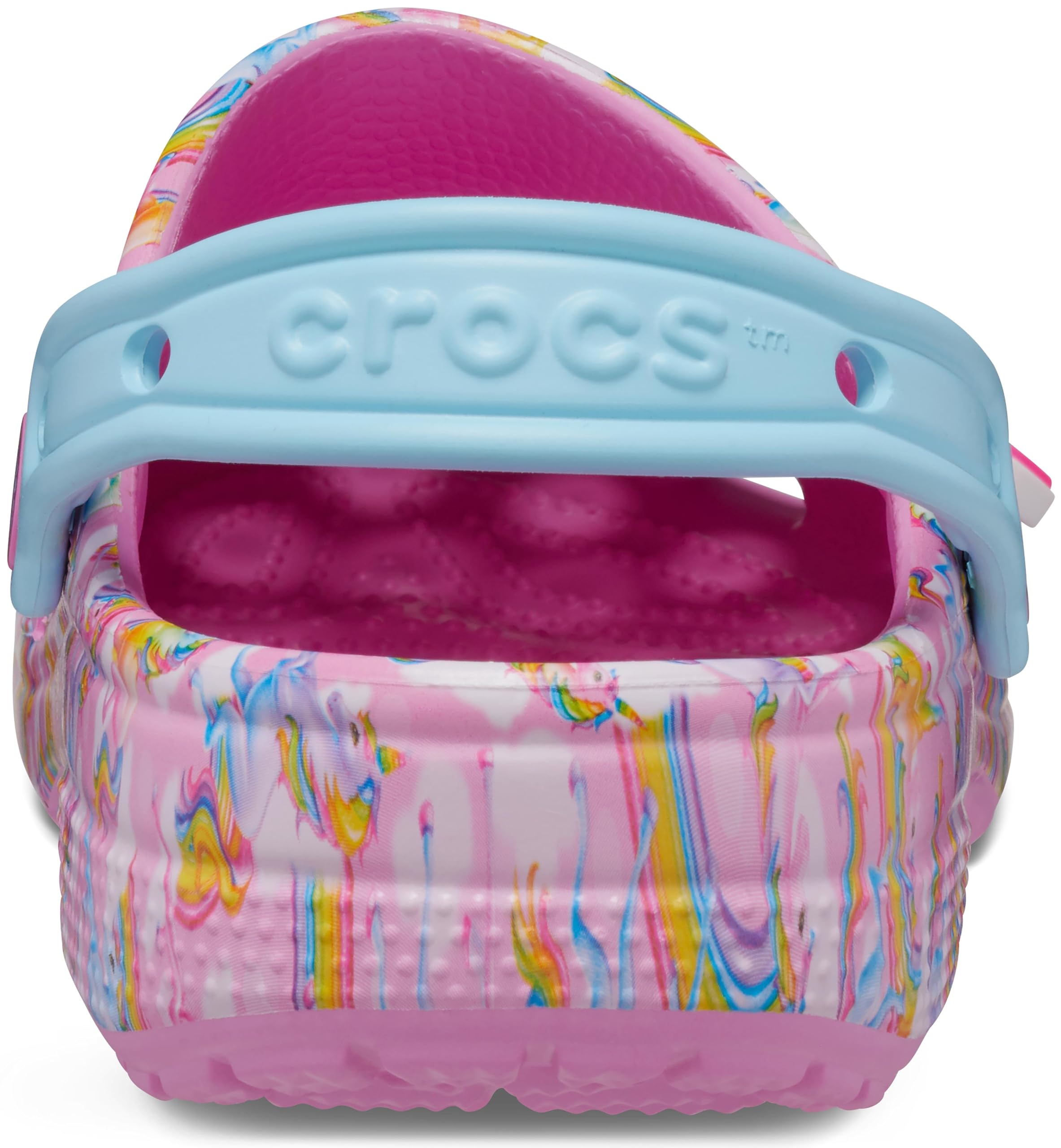 Crocs Unisex-Adult Classic Lisa Frank Clogs | Comfortable Slip-On Shoes for Men & Women | Perfect for Beach, Pool, Garden & Casual Wear