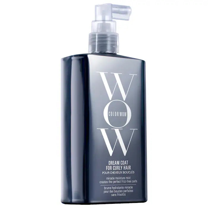 Color Wow Dream Coat Anti-Frizz Spray Treatment for Curly Hair – Lightweight, Humidity-Resistant, Salon-Qualit – Perfect for Taming Frizz & Enhancing Curls at Home or Salon
