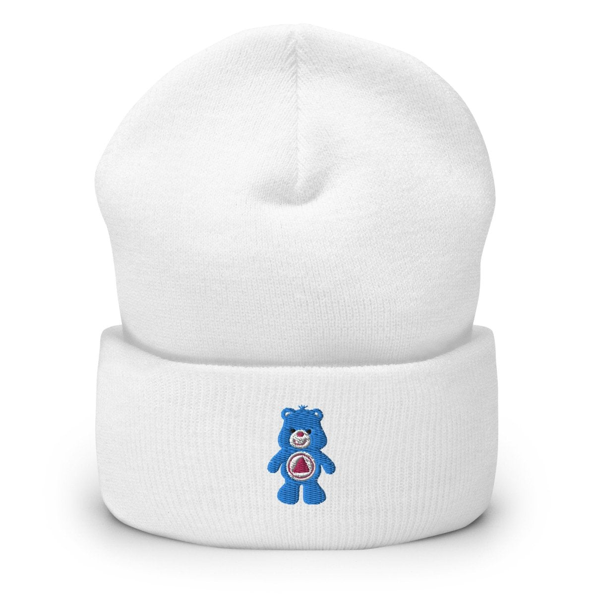 Serenity Cub Cuffed Beanie - Playful Sobriety Empowerment Hat for Women & Men | Winter Warm Knit Cap for Recovery Support & Everyday Wear