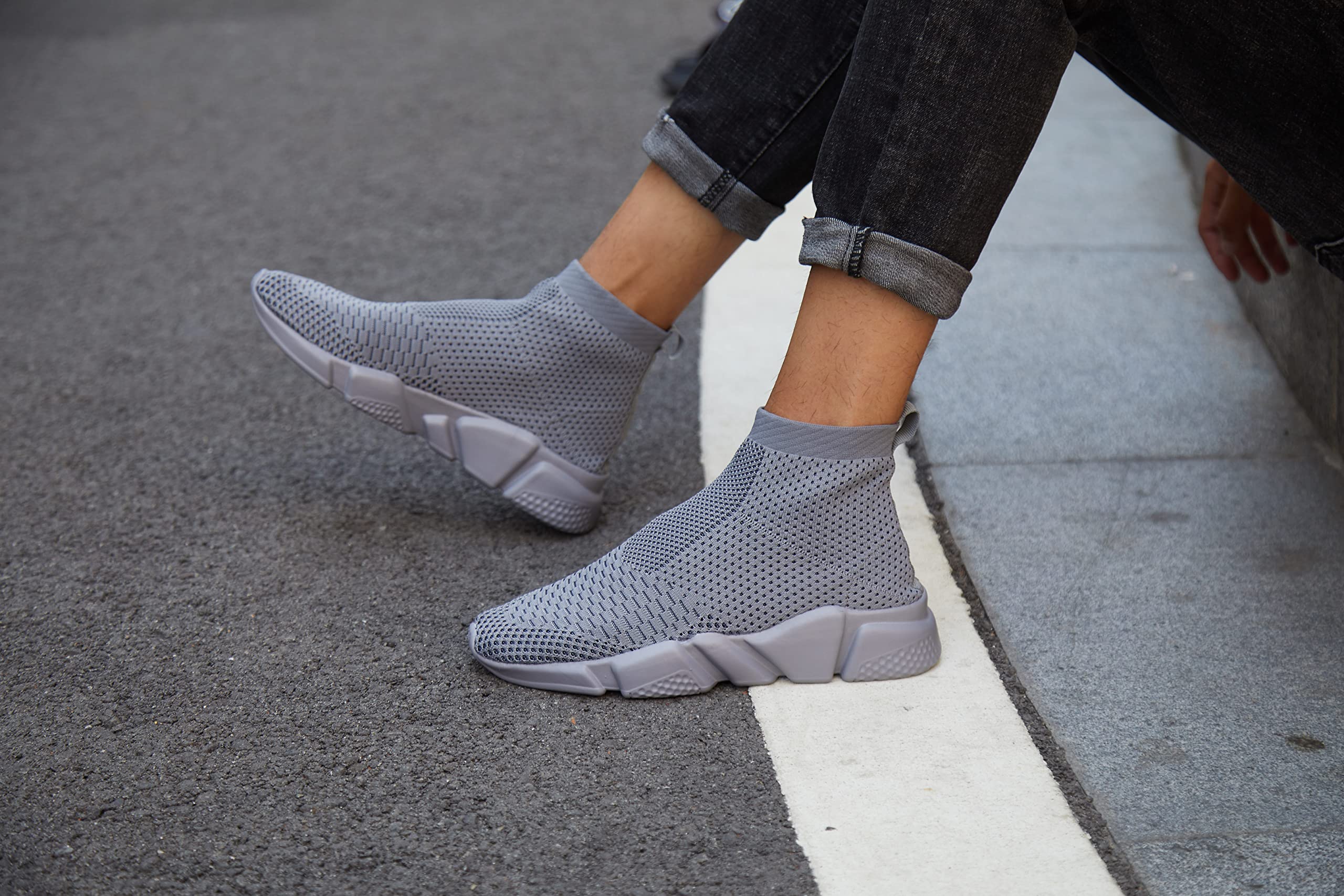 Casbeam Women's Running Shoes - Lightweight Breathable Slip-On Sneakers for Walking, Tennis, Gym & Workouts | Comfortable Stylish Trainers for Active Lifestyles