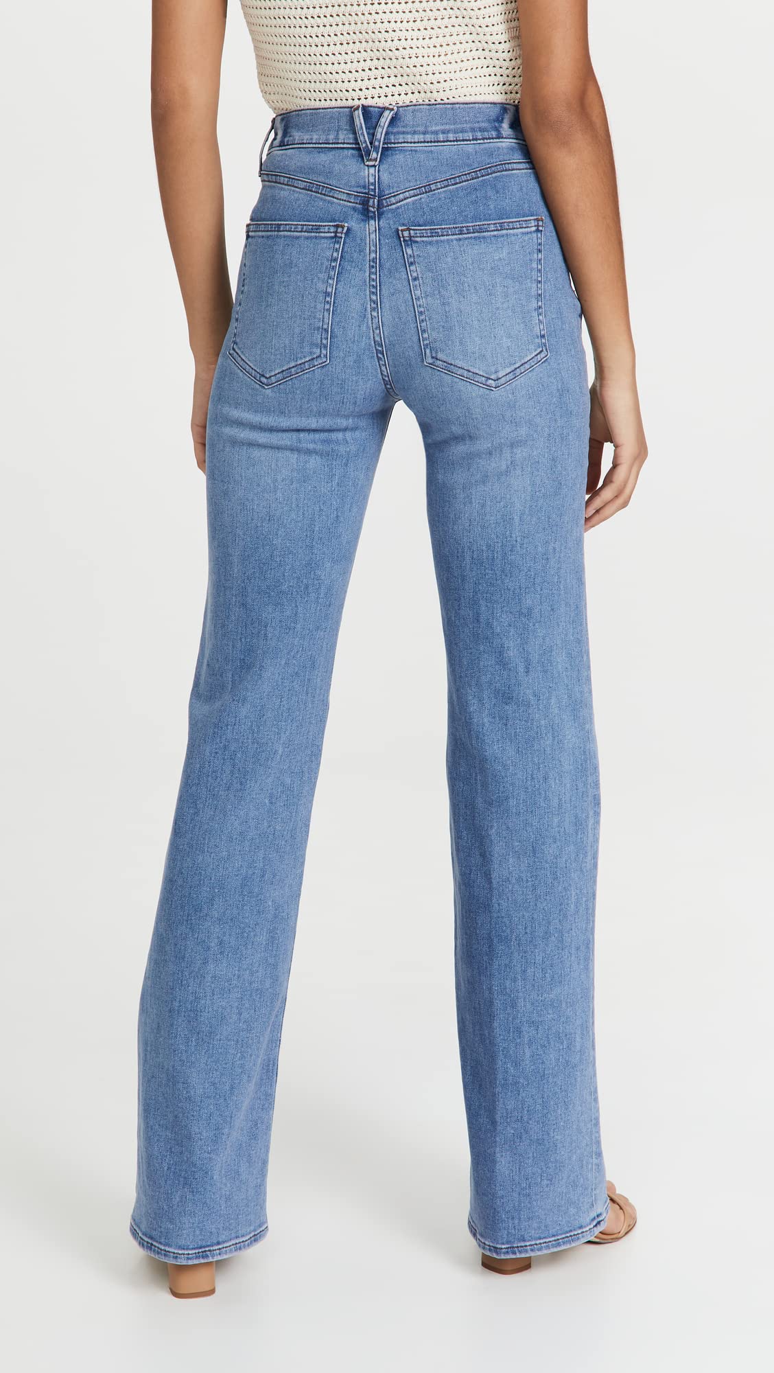 Women's High Waist Wide Leg Jeans - Comfortable Stretch Denim Pants for Casual & Office Wear | Perfect for Everyday Outfits & Business Casual Style