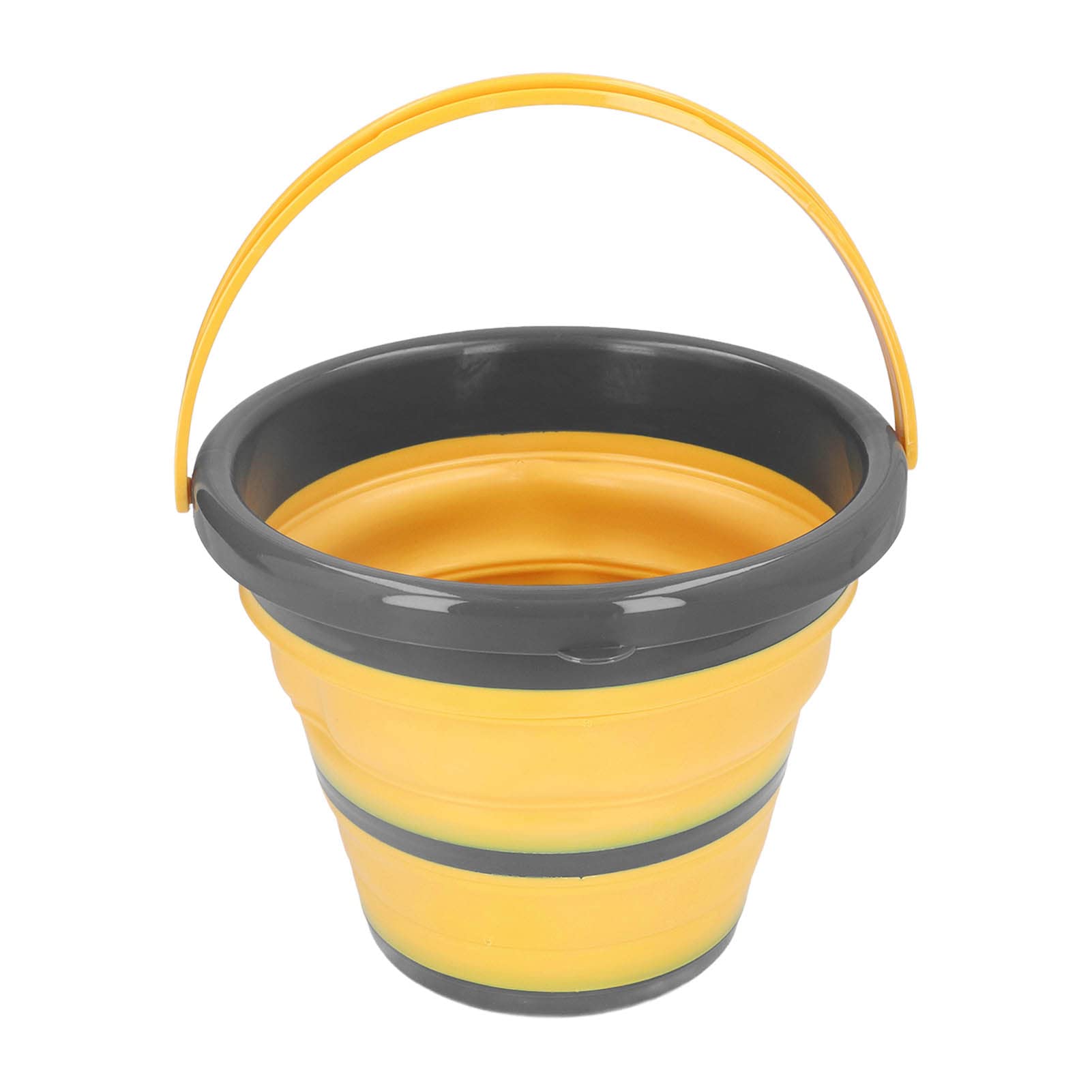 CHICIRIS Collapsible Bucket - Portable & Quick Drain Foldable Pail for Fishing, Camping, Beach & Outdoor Activities | Easy to Carry & Store